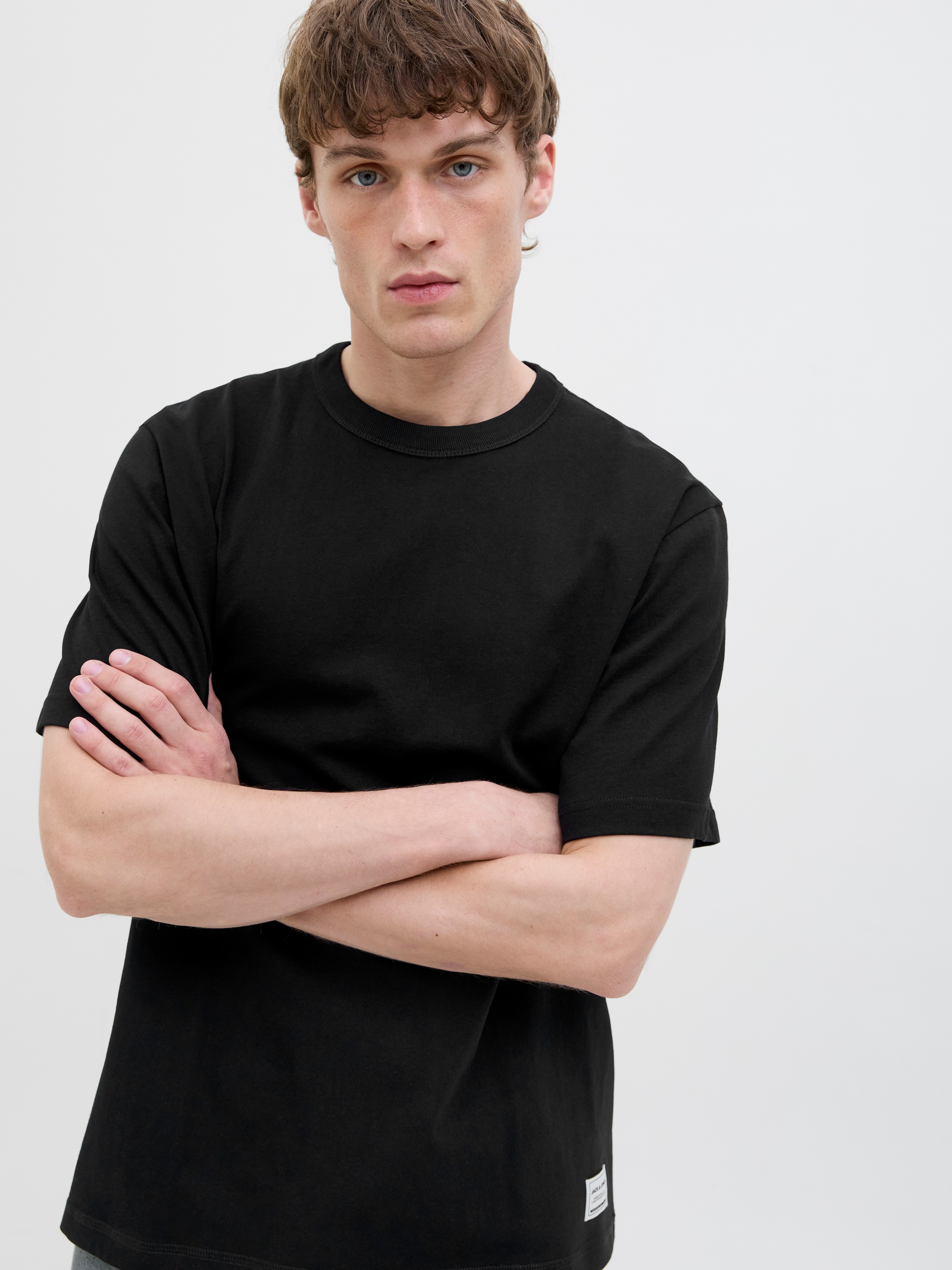 Jack & Jones T-Shirt "JJEDOVER TEE SS CREW NECK" günstig online kaufen
