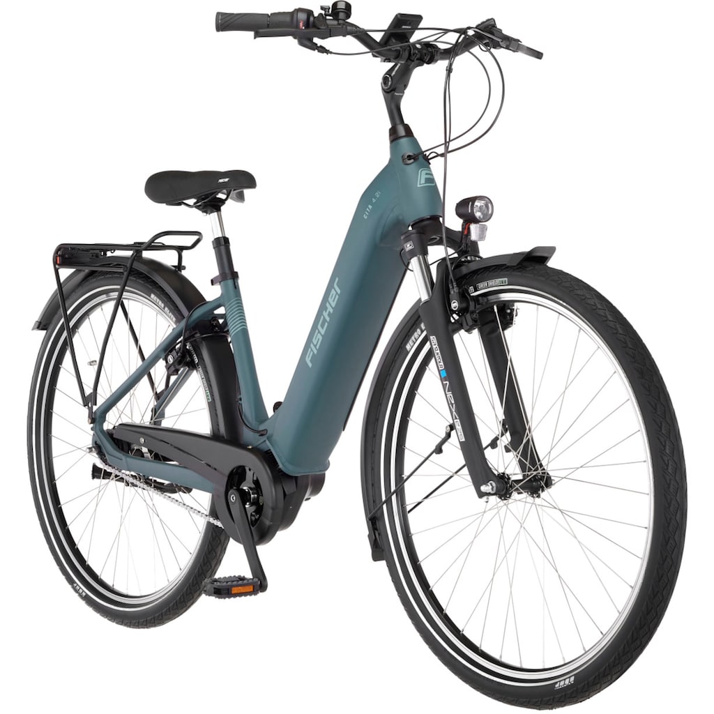 FISCHER Fahrrad E-Bike »CITA 4.2I 711«, 7 Gang, Shimano, Nexus, Mittelmotor 250 W, (Schloss)