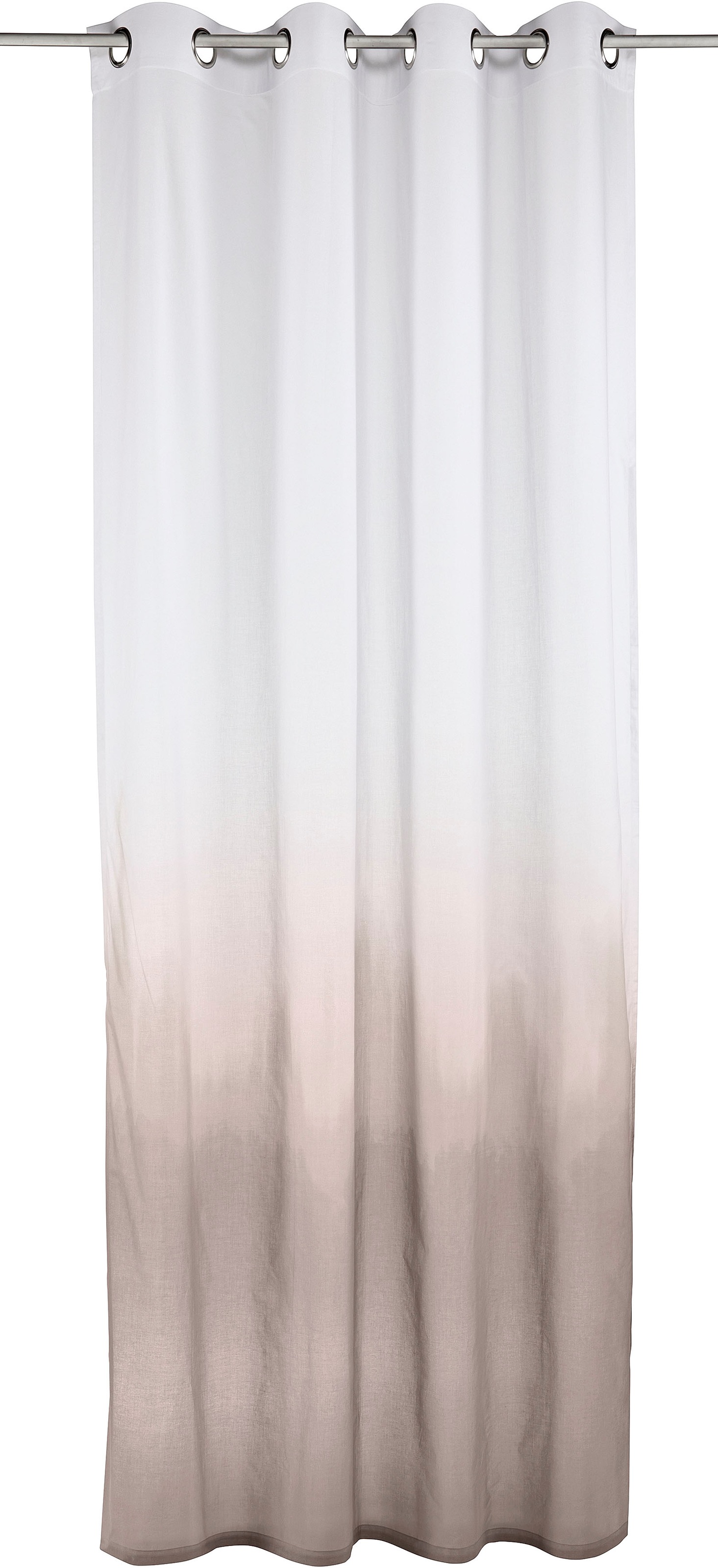 Bruno Banani Gardine "Nevalla" Ösen 1 Stk. tlg. modern, Farbverlauf, Wohnzi günstig online kaufen