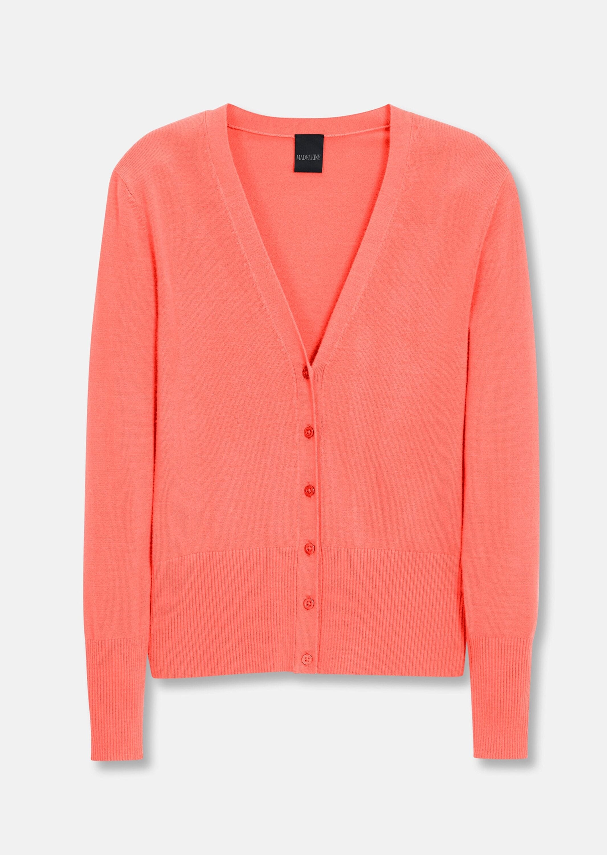 MADELEINE Strickjacke "Strickjacke Eleganter Viskose-Cardigan mit Knopfleis günstig online kaufen