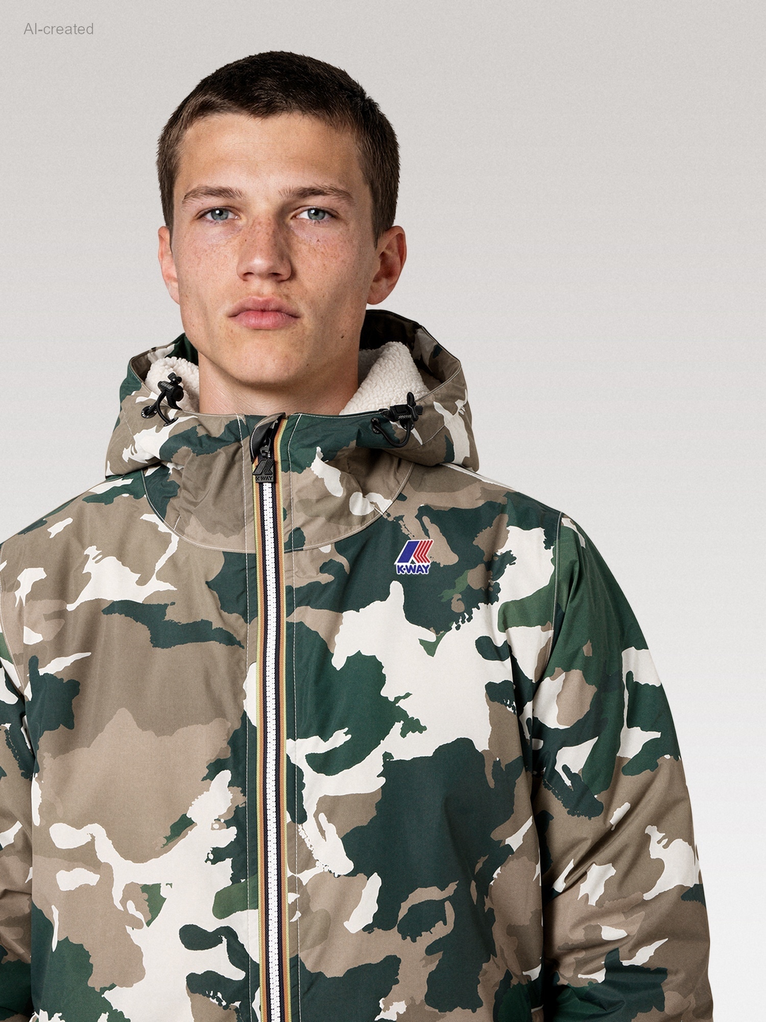 K-WAY Funktionsjacke »K-Way Funktionsjacke CLAUDE ORSETTO GRAPHIC«