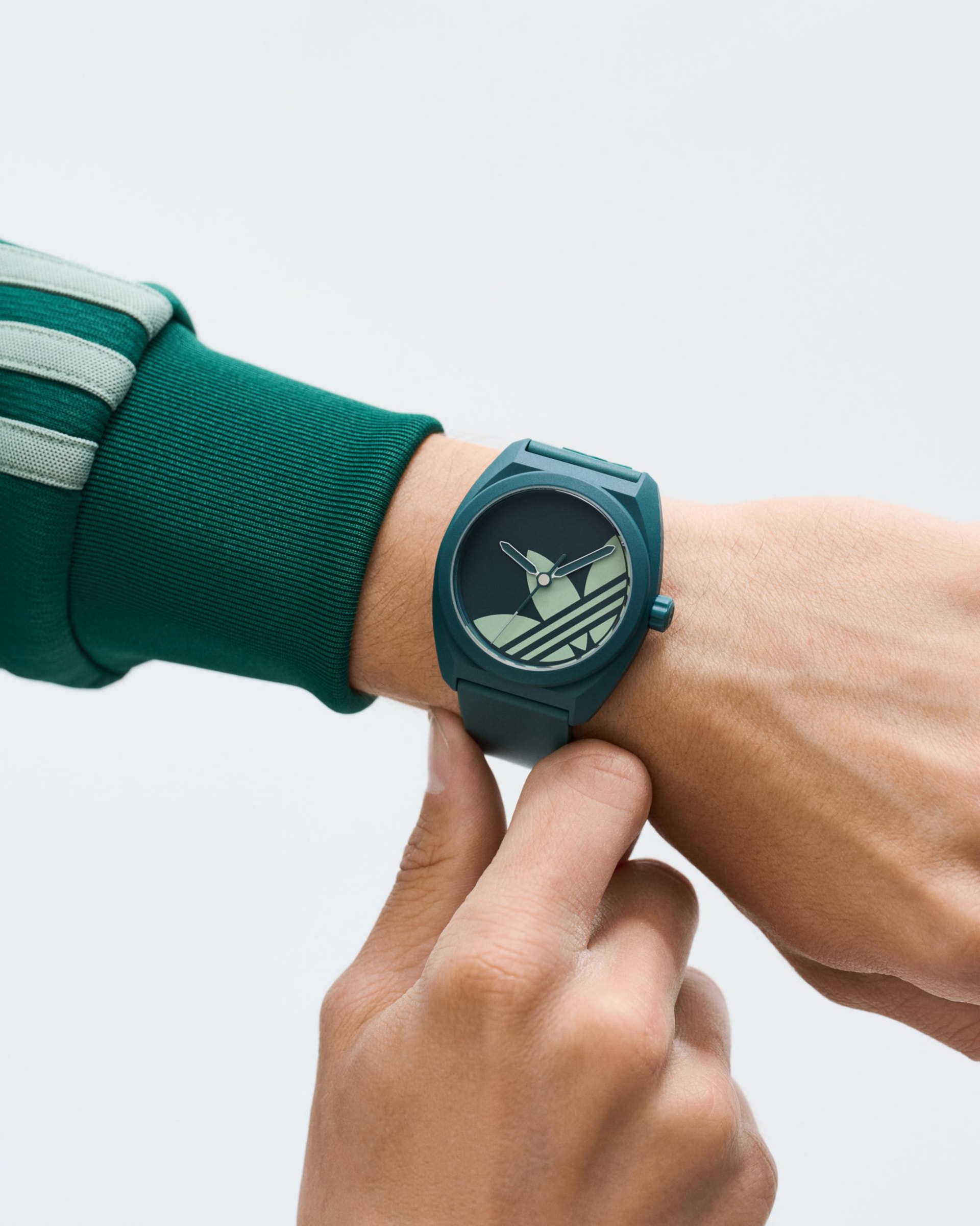 adidas Originals Quarzuhr »PROJECT THREE«, Armbanduhr, Herrenuhr, Damenuhr, Polyurethanband, Mineralglas
