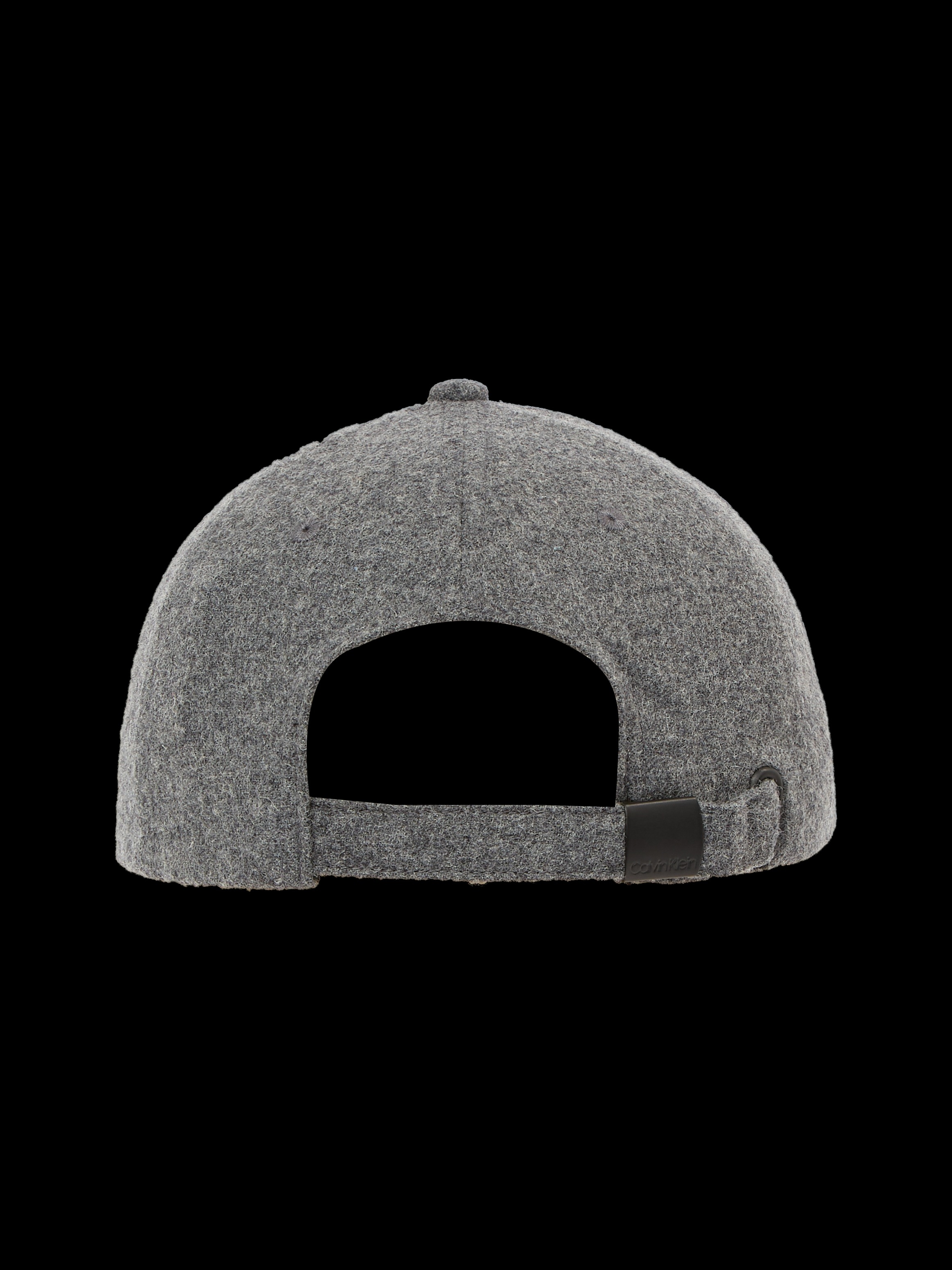Calvin Klein Baseball Cap »WOOL BB CAP«, mit Logopatch aus Leder, unisex