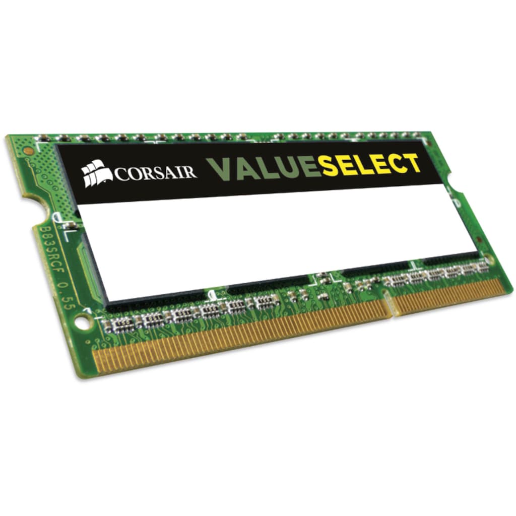 Corsair Laptop-Arbeitsspeicher »ValueSelect 8GB DDR3L SODIMM«