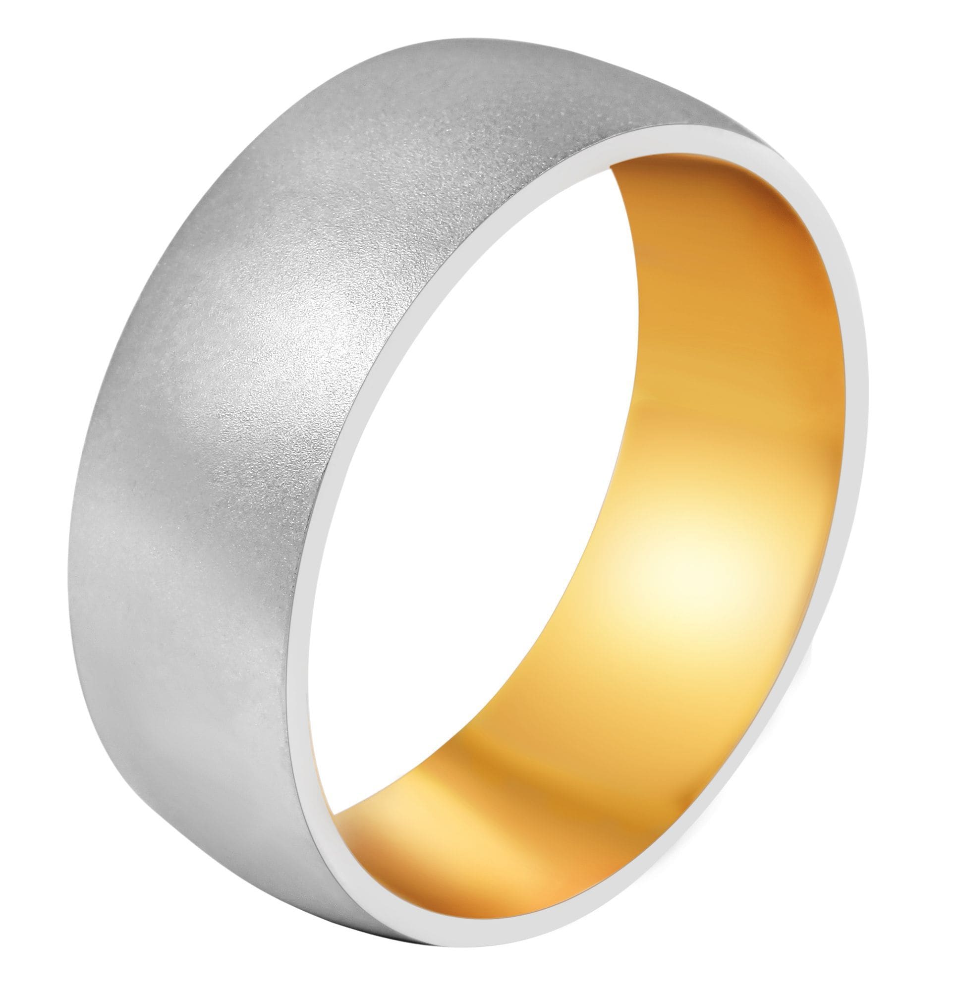 Fingerring ADELIA´S "Herren Ring aus Edelstahl" Gr. 72, silber, Fingerringe, Herren, 72, Edelstahl, Fingerring