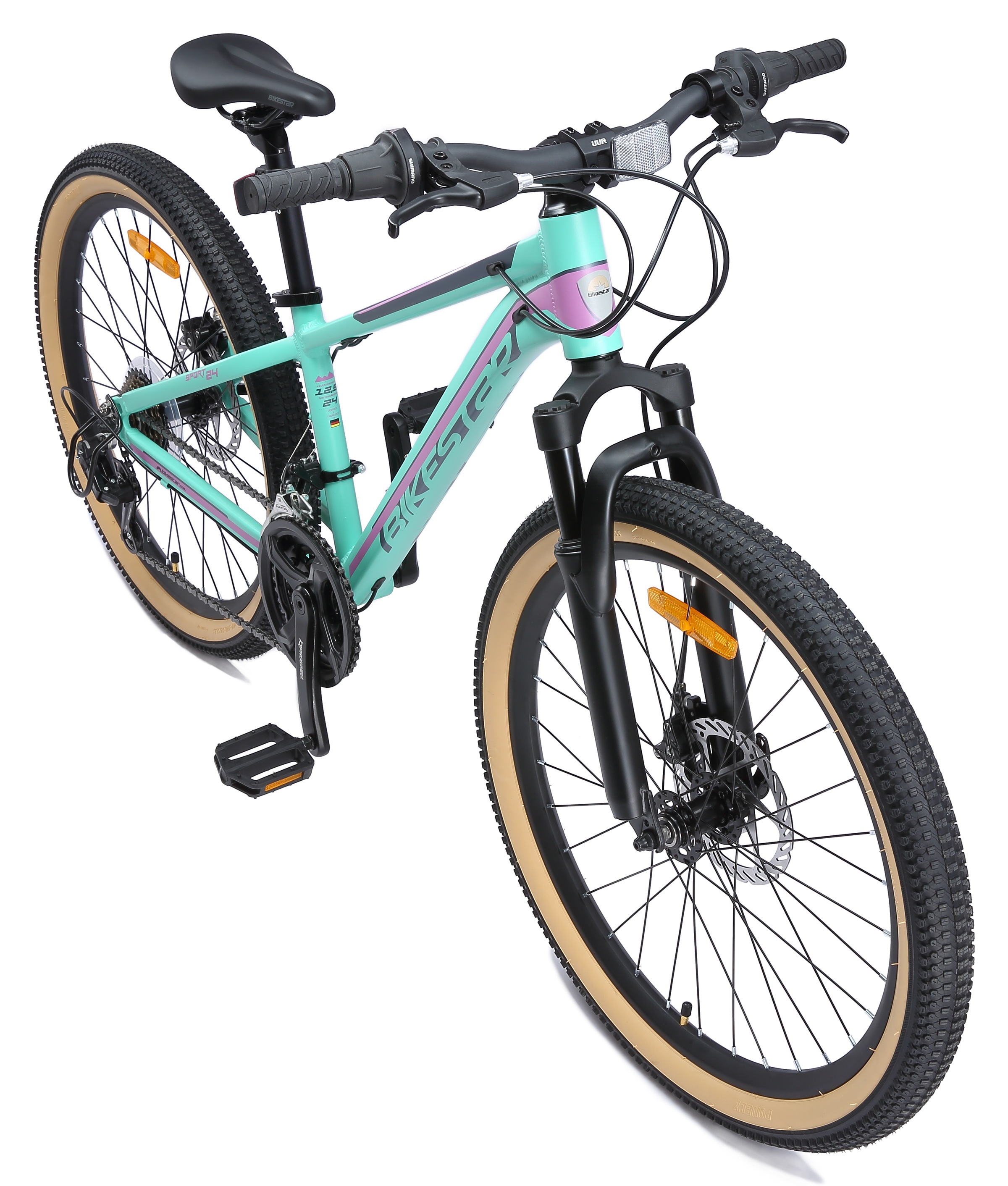 Bikestar Jugendfahrrad 21 Gang Shimano RD-TY21 Schaltwerk Kettenschaltung