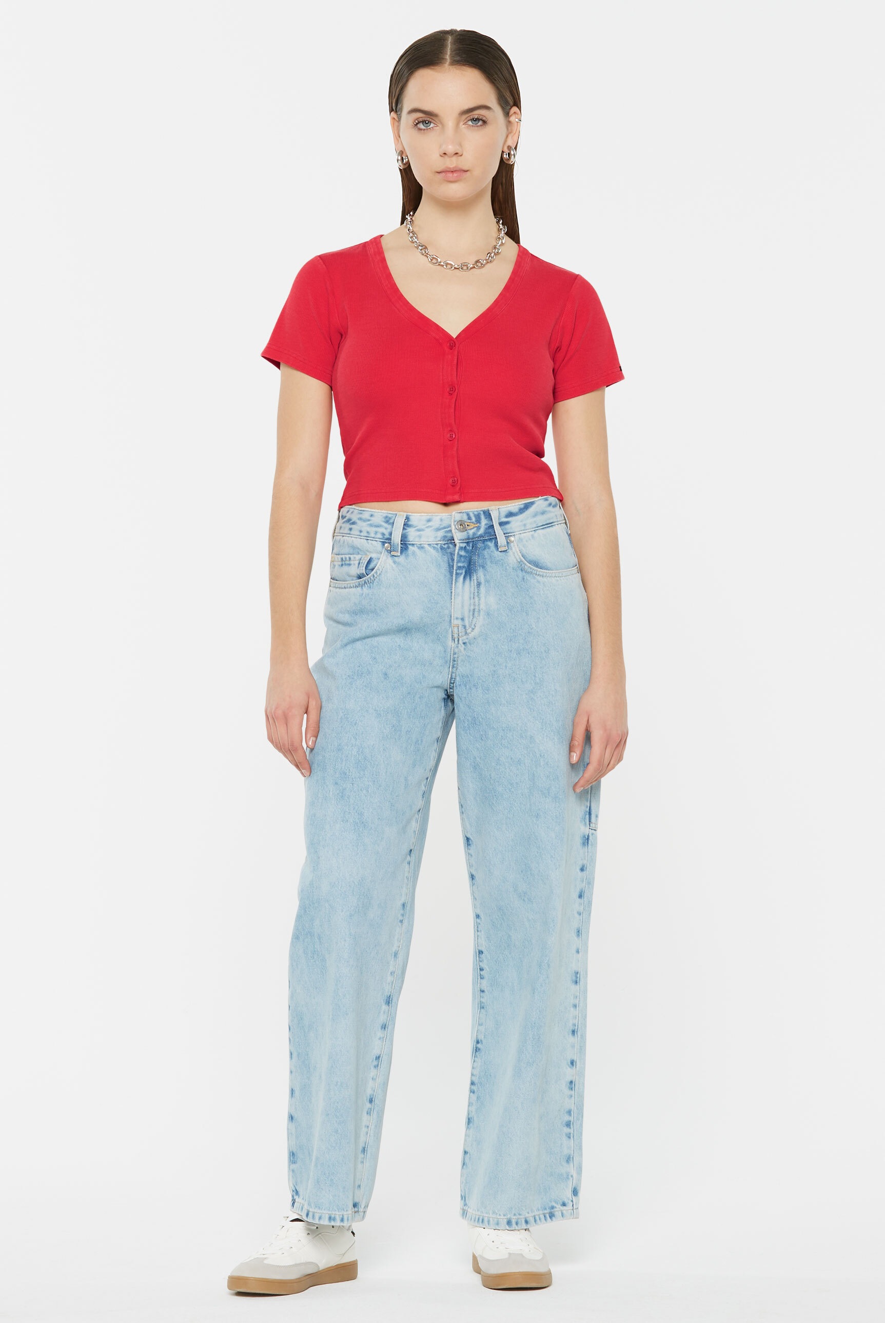 Thumbnail - Harlem Soul V-Shirt aus Baumwolle