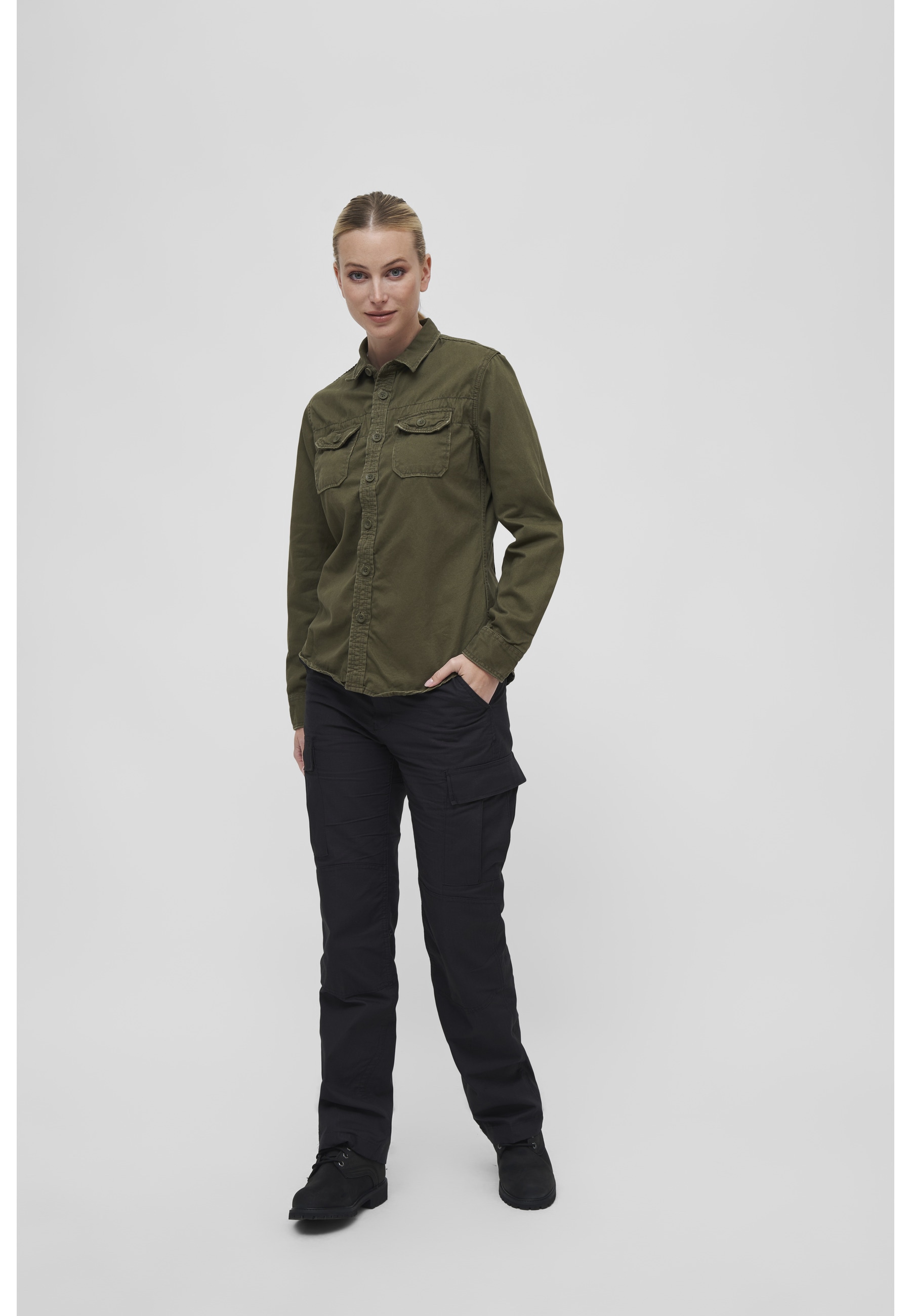 Brandit Langarmshirt »Brandit Damen Ladies Vintageshirt Longsleeve« 1 Stk.