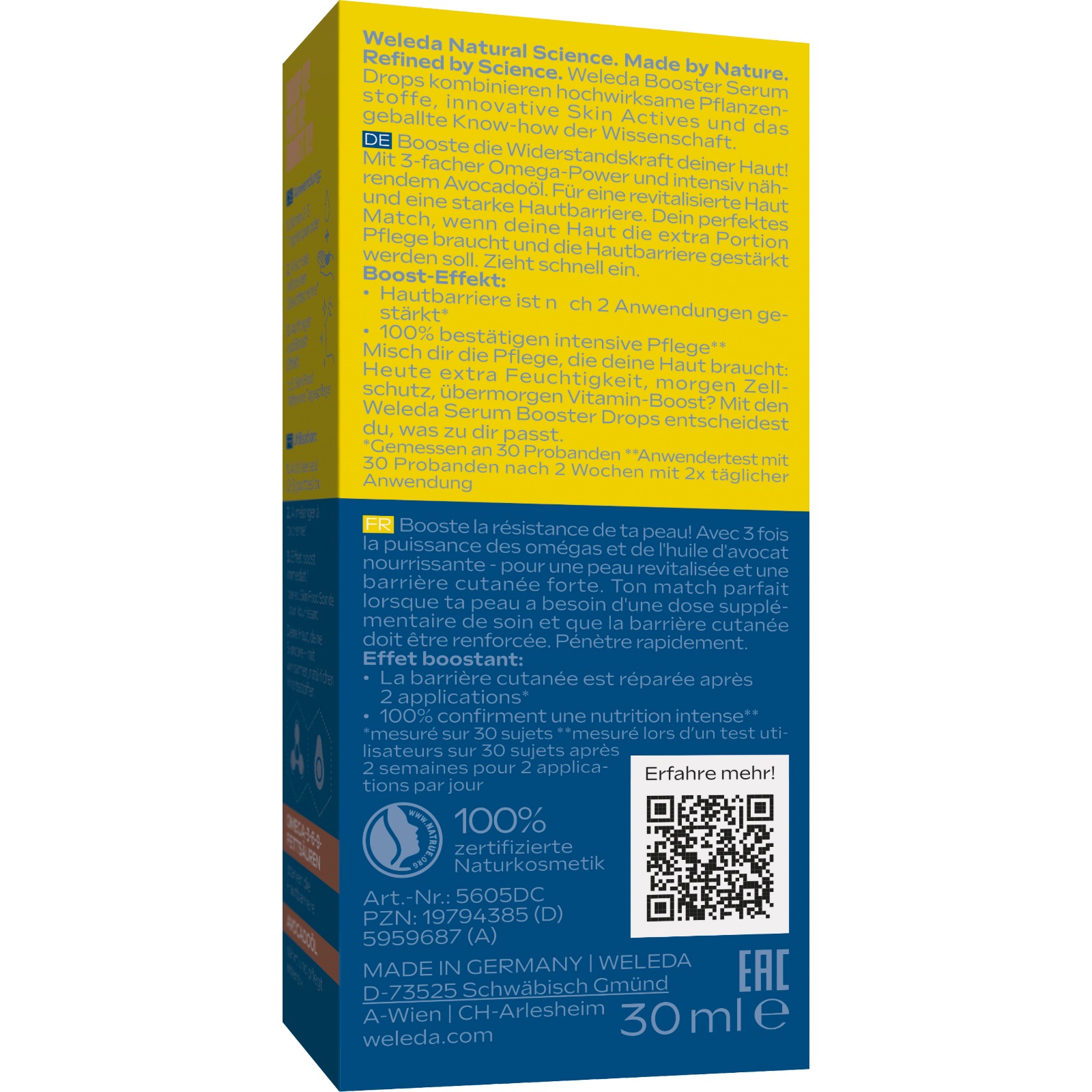 WELEDA Gesichtsserum »Extra Rich Omega Serum Drops«