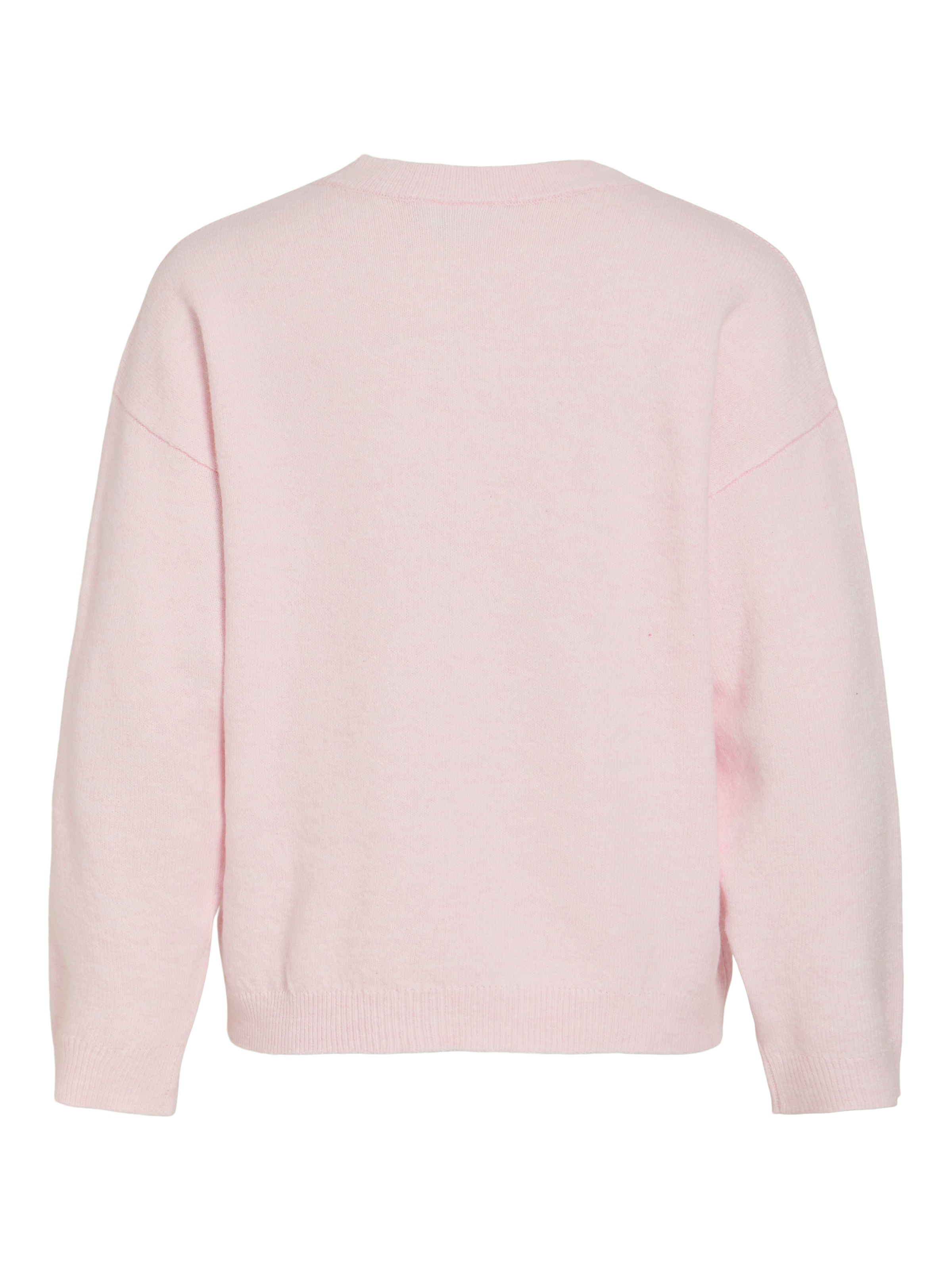 Vila Strickpullover »VILIGA L/S O-NECK KNIT TOP - NOOS«