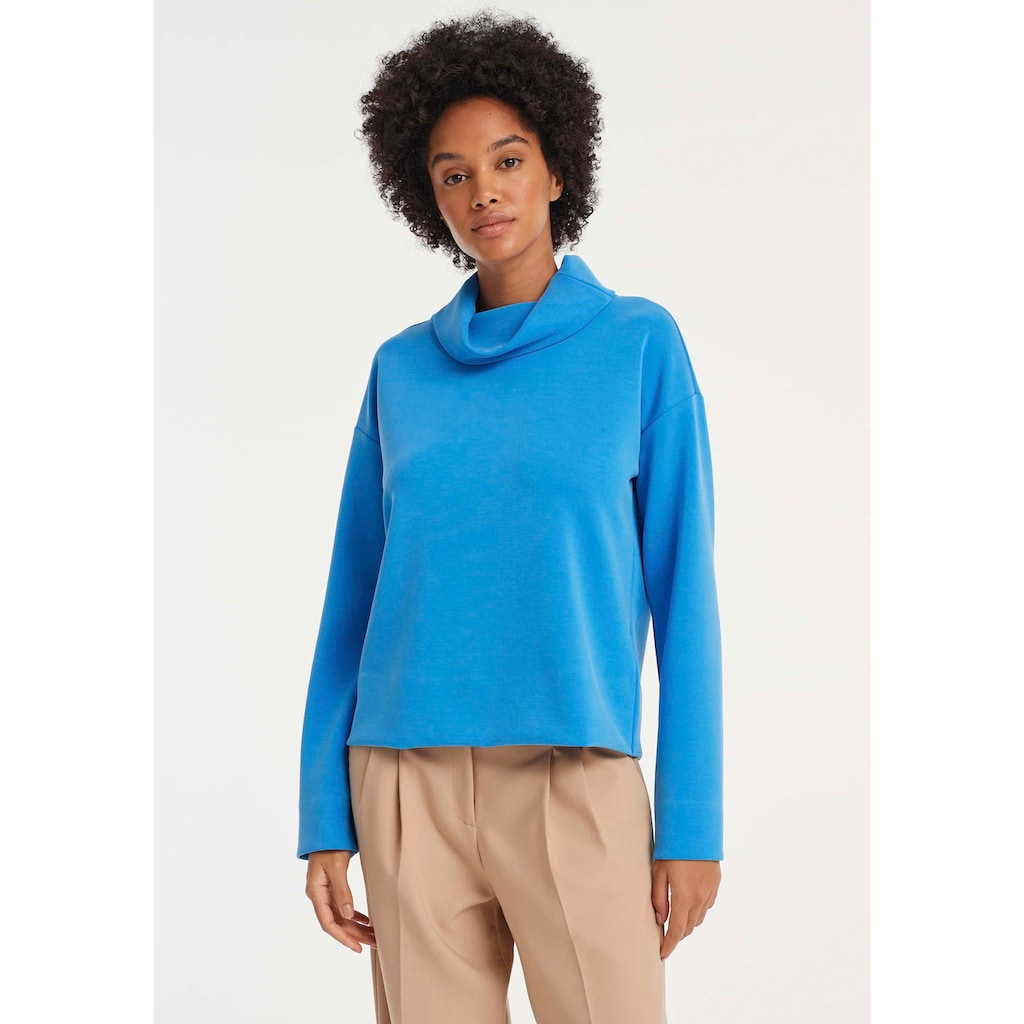 OPUS Sweater »Gawine« mit Modal und super softer Oberfläche