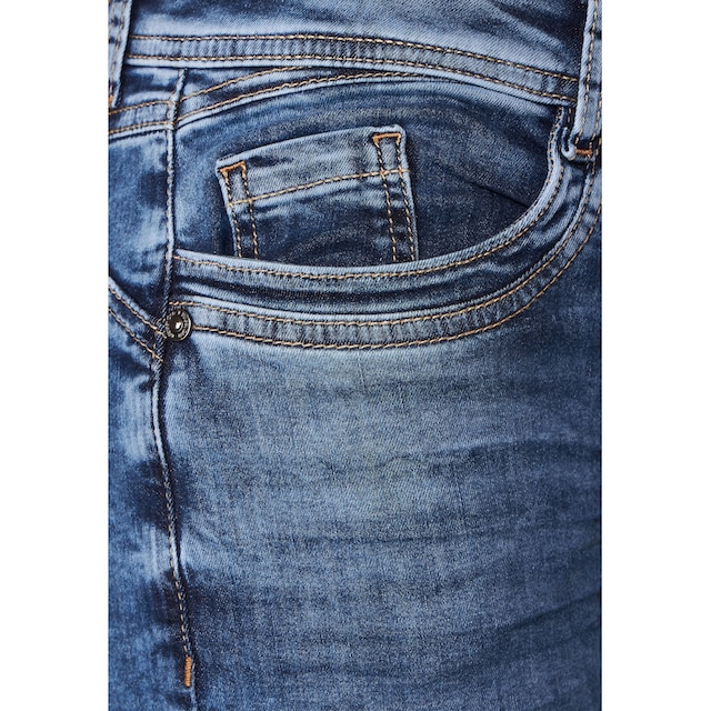 STREET ONE Slim-fit-Jeans, High Waist für bestellen | BAUR