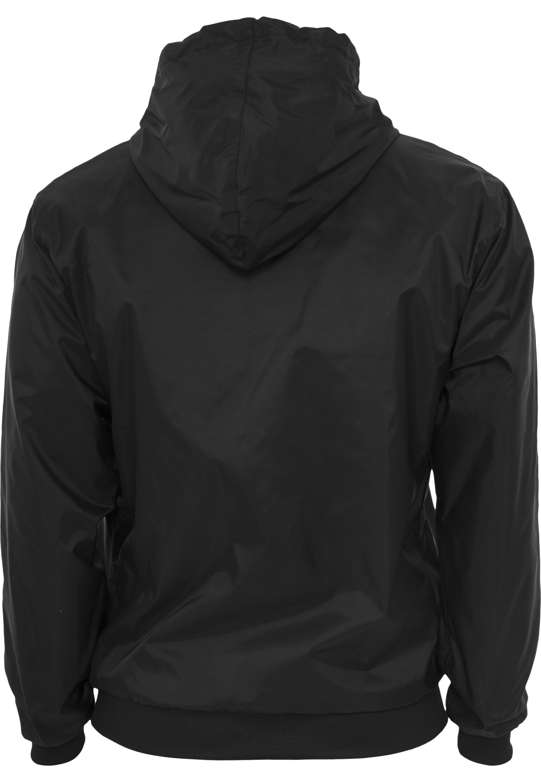 URBAN CLASSICS Windbreaker »Urban Classics Herren Contrast Windrunner« 1 Stk. tlg. mit Kapuze