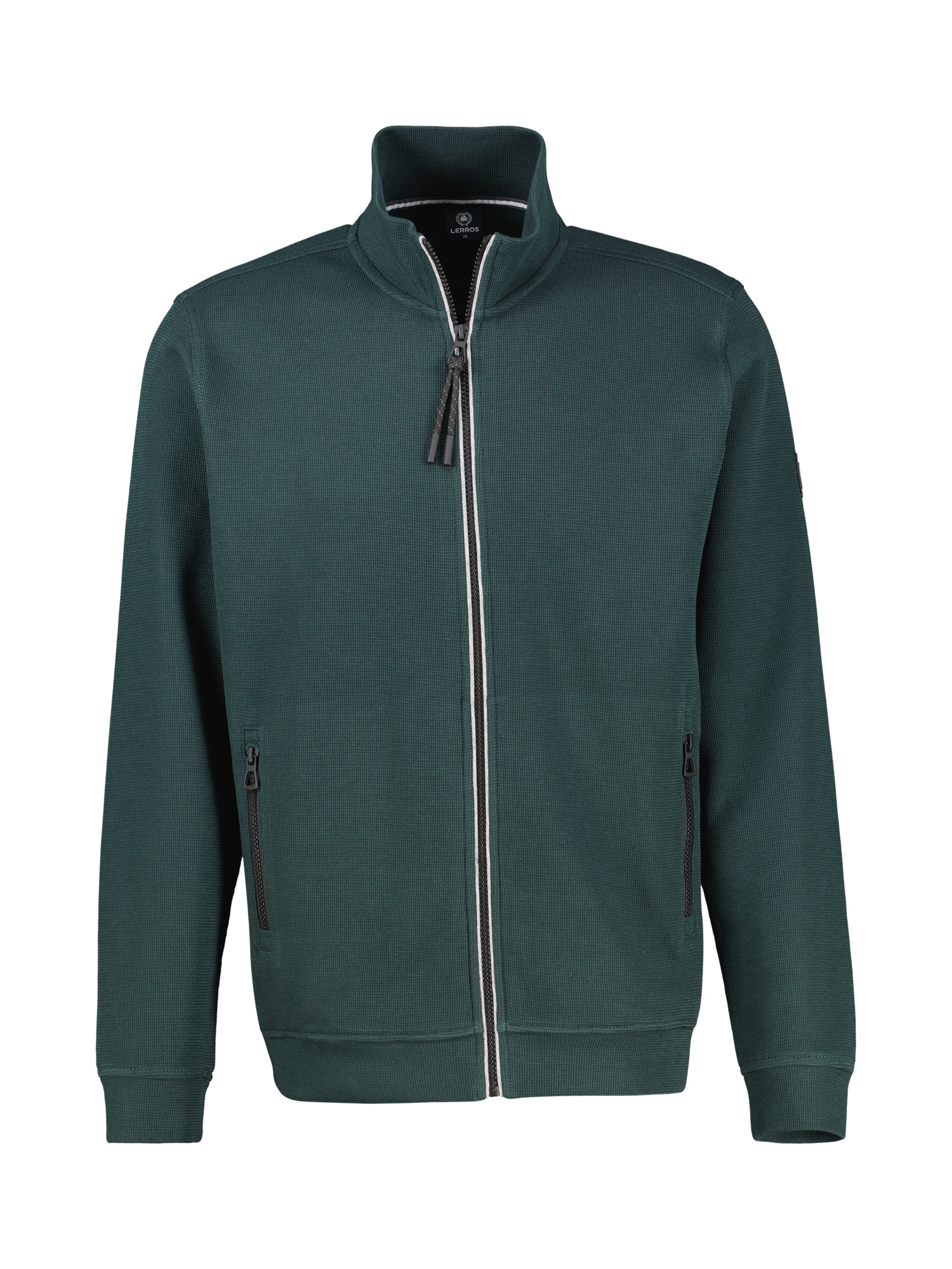 LERROS Sweatjacke "Sportive Sweatjacke aus Baumwollmix, große Größen"