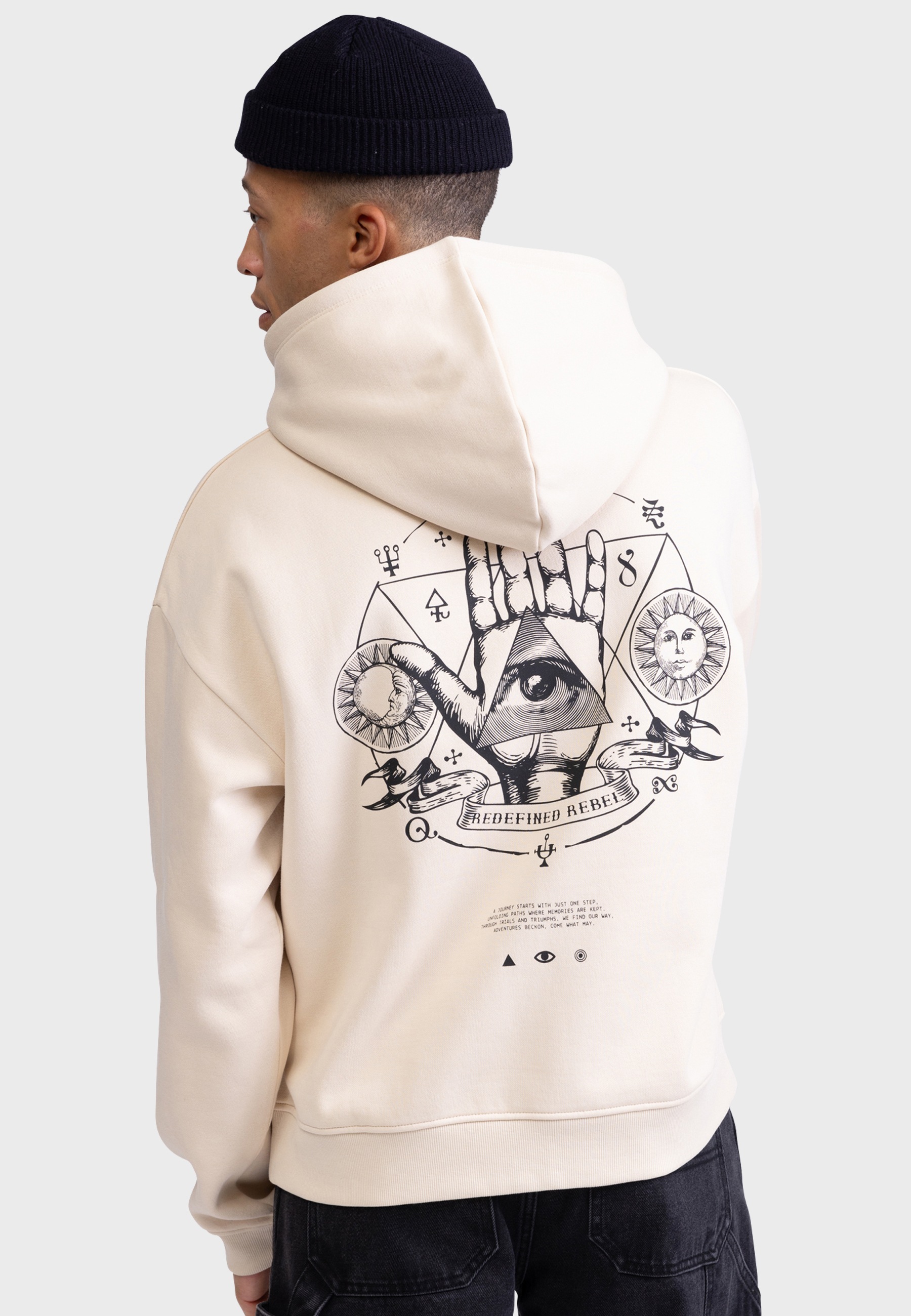 REDEFINED REBEL Sweatshirt "Redefined Rebel Sweat RRFrancis Sweat Hood OVER günstig online kaufen