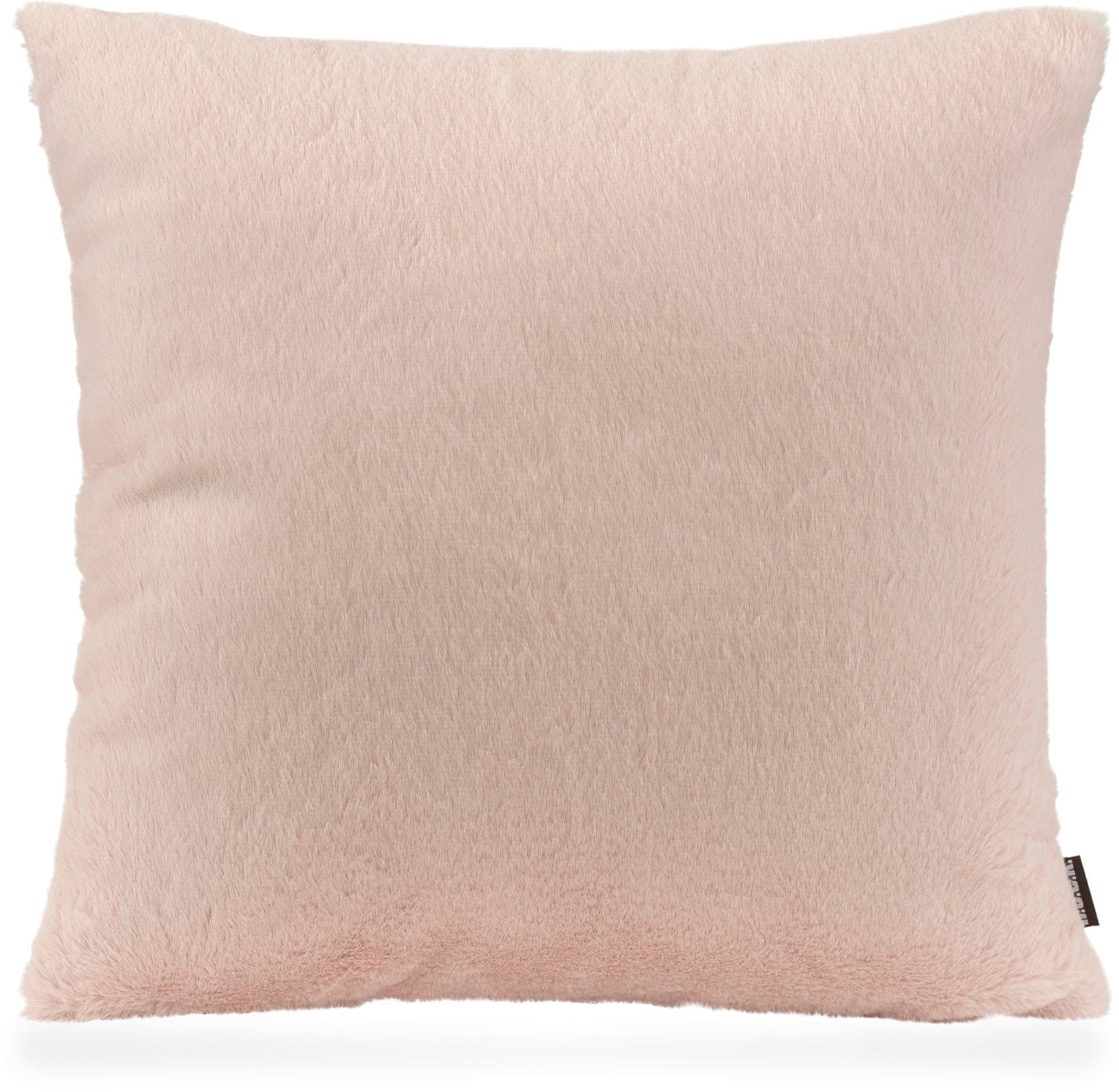 H.O.C.K. Dekokissen "Plushy" samtweich, kuschelig, inkl. Füllung, Bezug mit günstig online kaufen