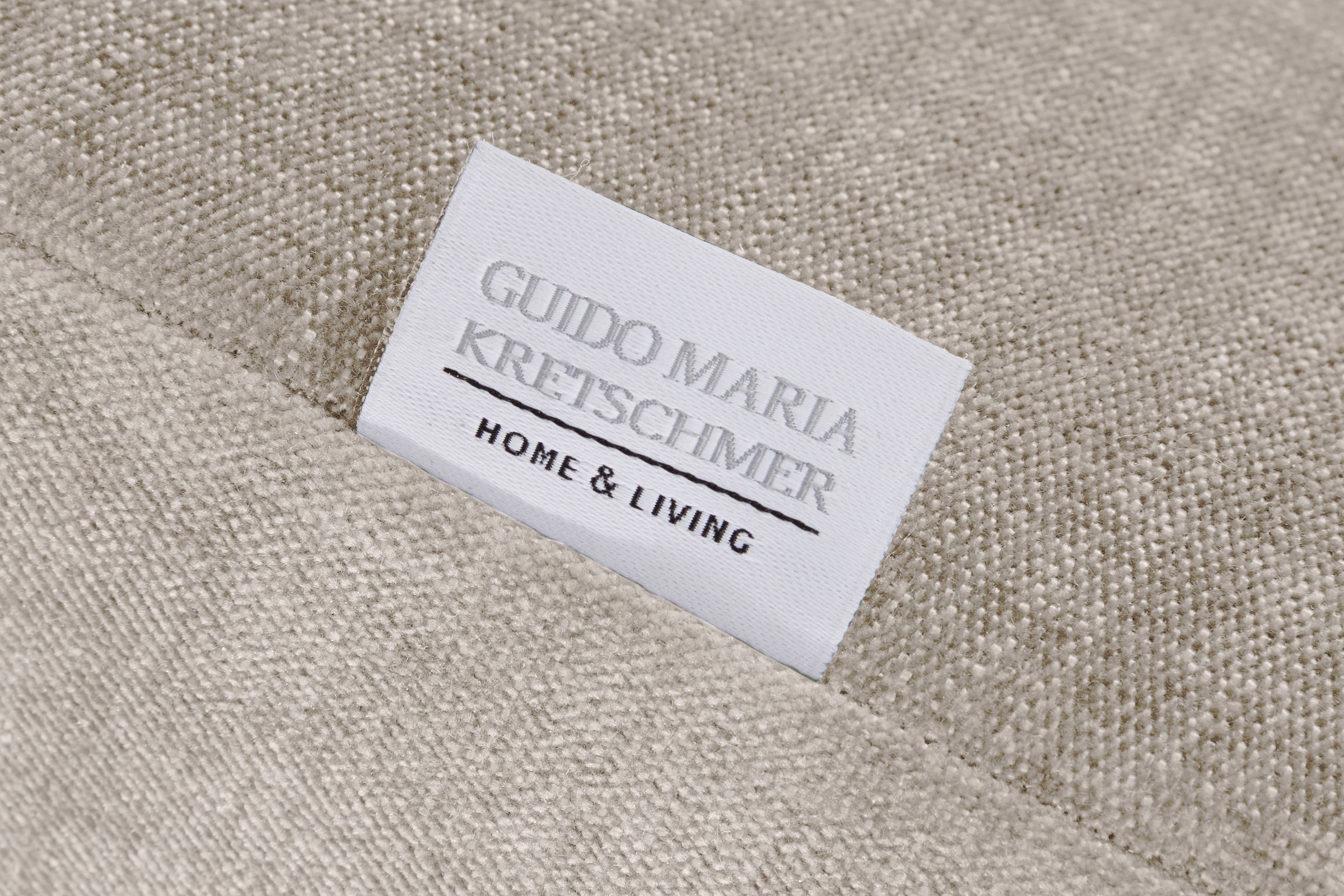 Guido Maria Kretschmer Home&Living 3-Sitzer »Skara«, Lounge-Sofa mit Federkernpolsterung, in vielen Bezugsvarianten