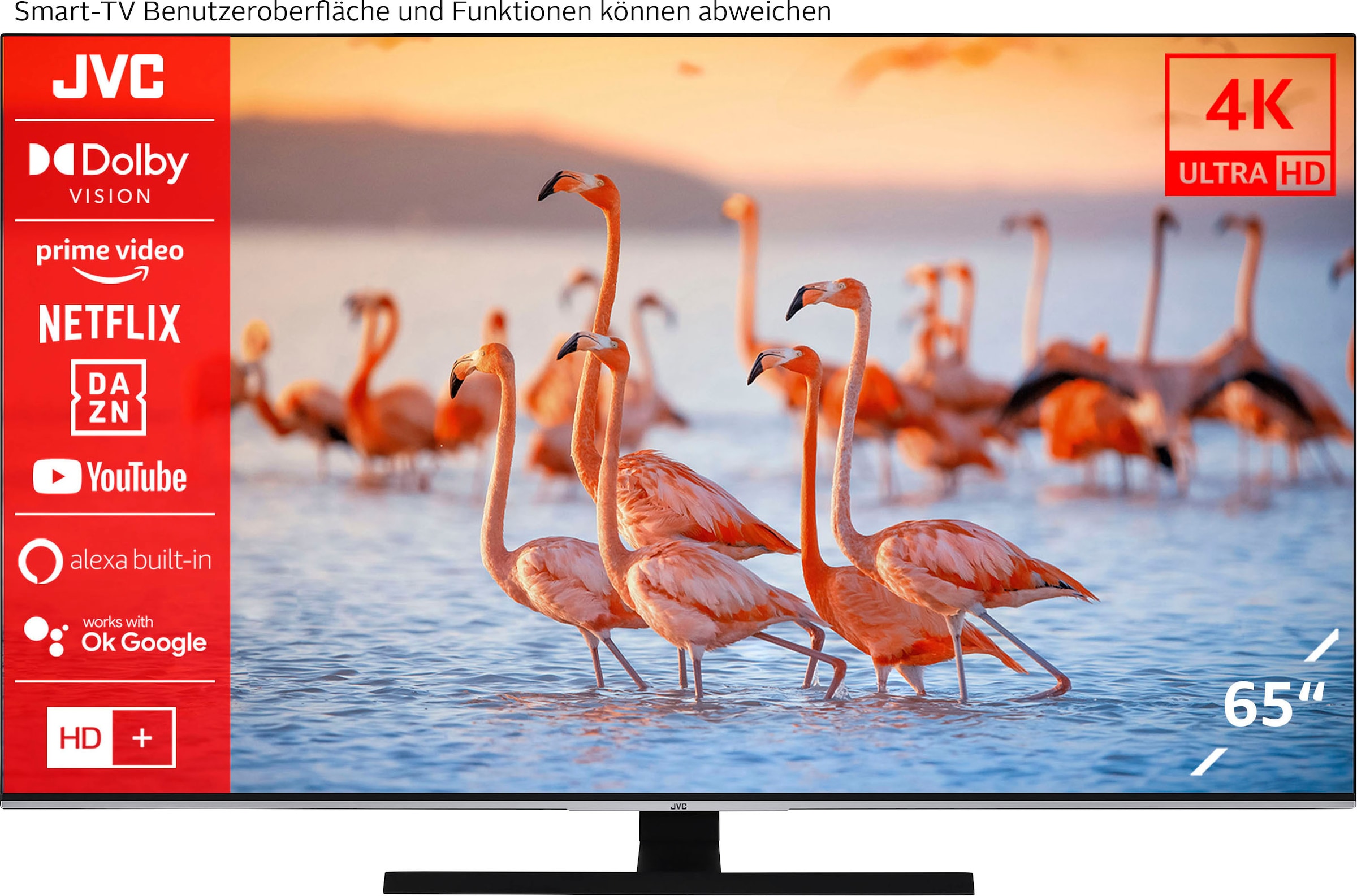 JVC LED-Fernseher »LT-65VU8156«, 164 cm/65 Zoll, 4K Ultra HD, Smart-TV
