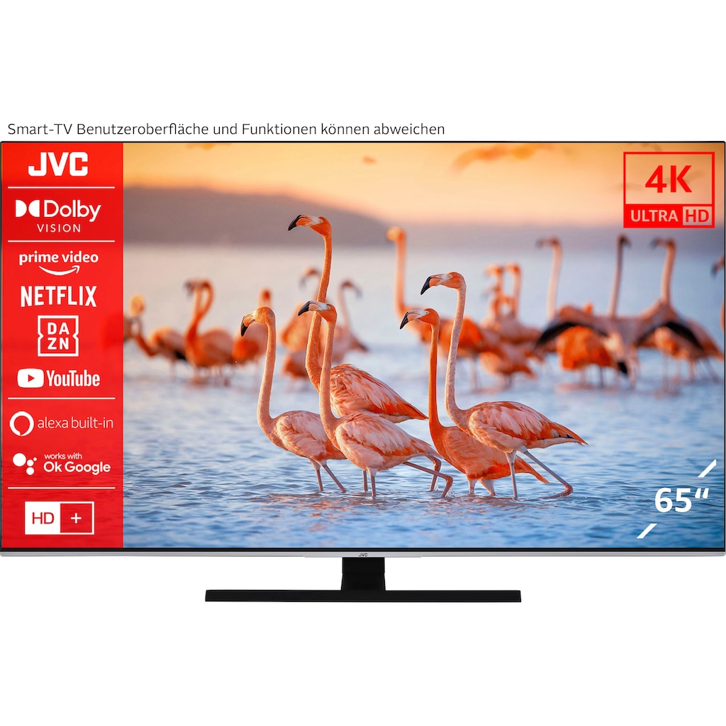 JVC LED-Fernseher »LT-65VU8156«, 164 cm/65 Zoll, 4K Ultra HD, Smart-TV