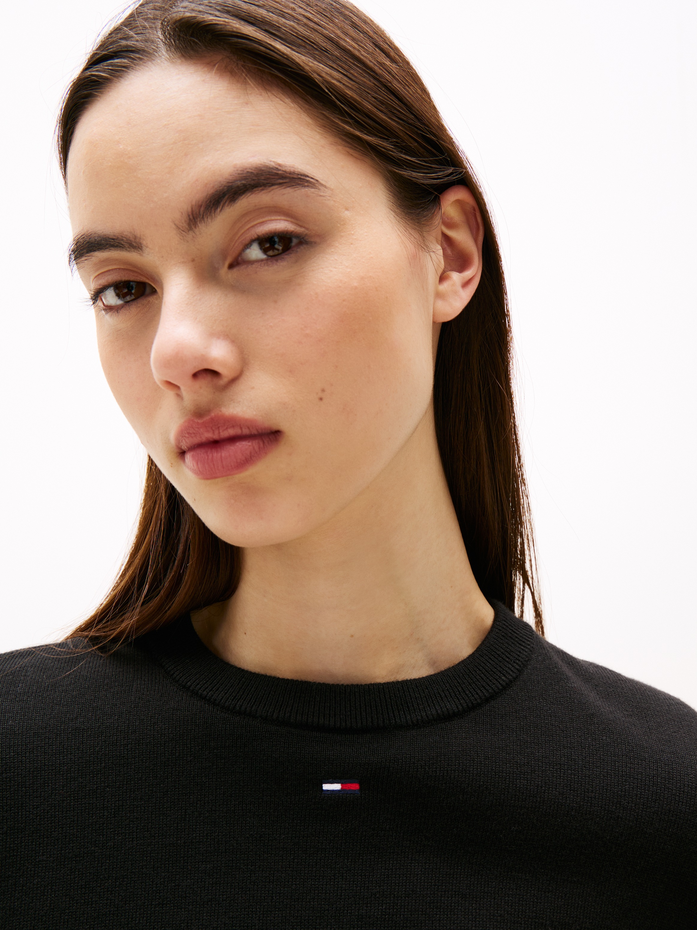 Tommy Jeans Strickpullover "TJW ESSENTIAL CREW SWEATER EXT" günstig online kaufen