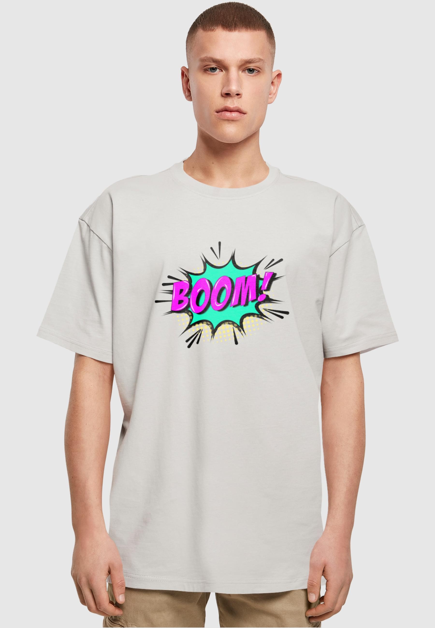 Merchcode T-Shirt »Merchcode Herren BOOM Comic Heavy Oversized Tee«, (1 tlg.)