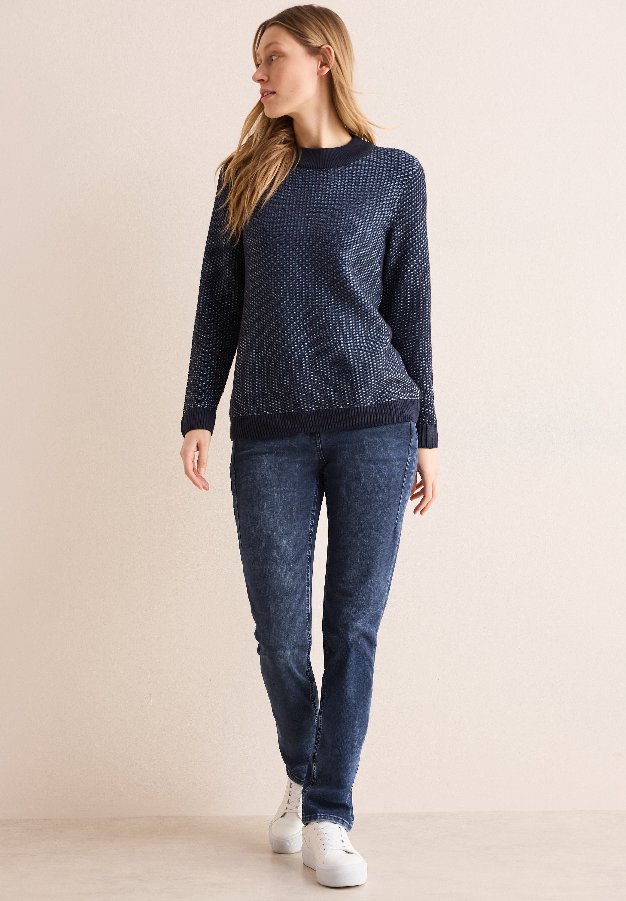 Cecil Straight-Jeans, 5-Pocket-Style