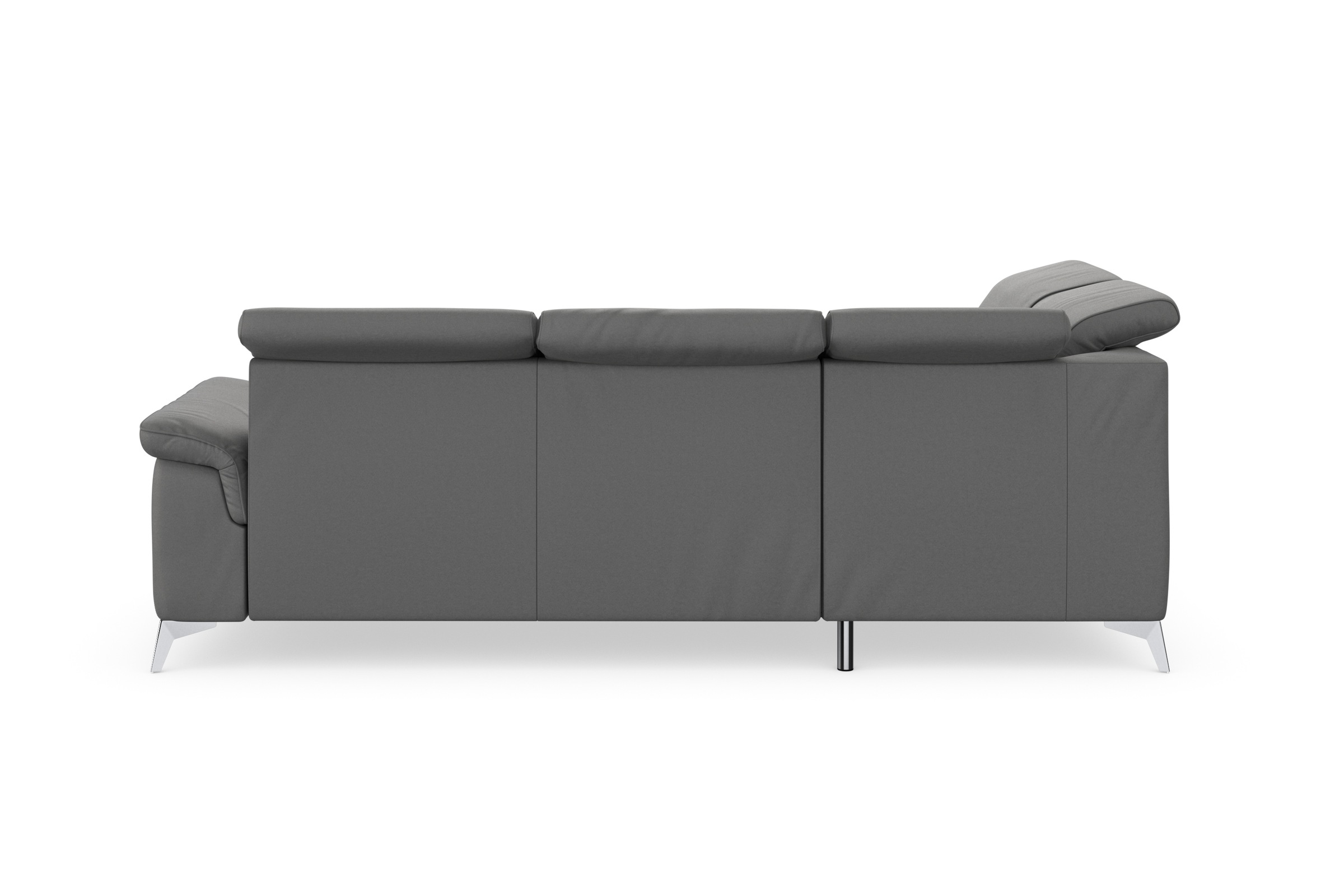 sit&more Ecksofa »Sinatra L-Form« mit Ottomane, optional mit Kopfteilverstellung und Armteilfunktion