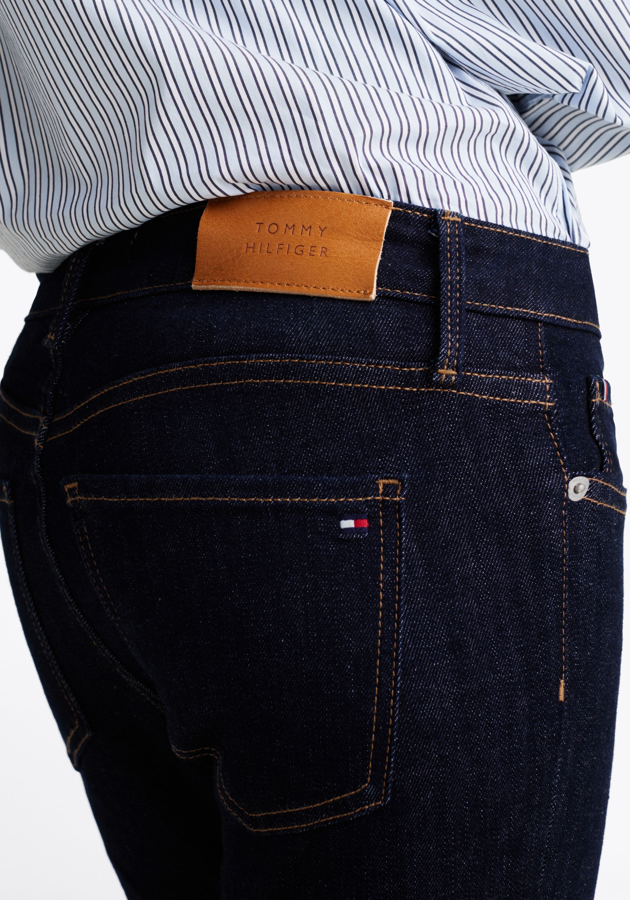 Tommy Hilfiger Skinny-fit-Jeans "HERITAGE COMO SKINNY RW" mit Tommy Hilfige günstig online kaufen