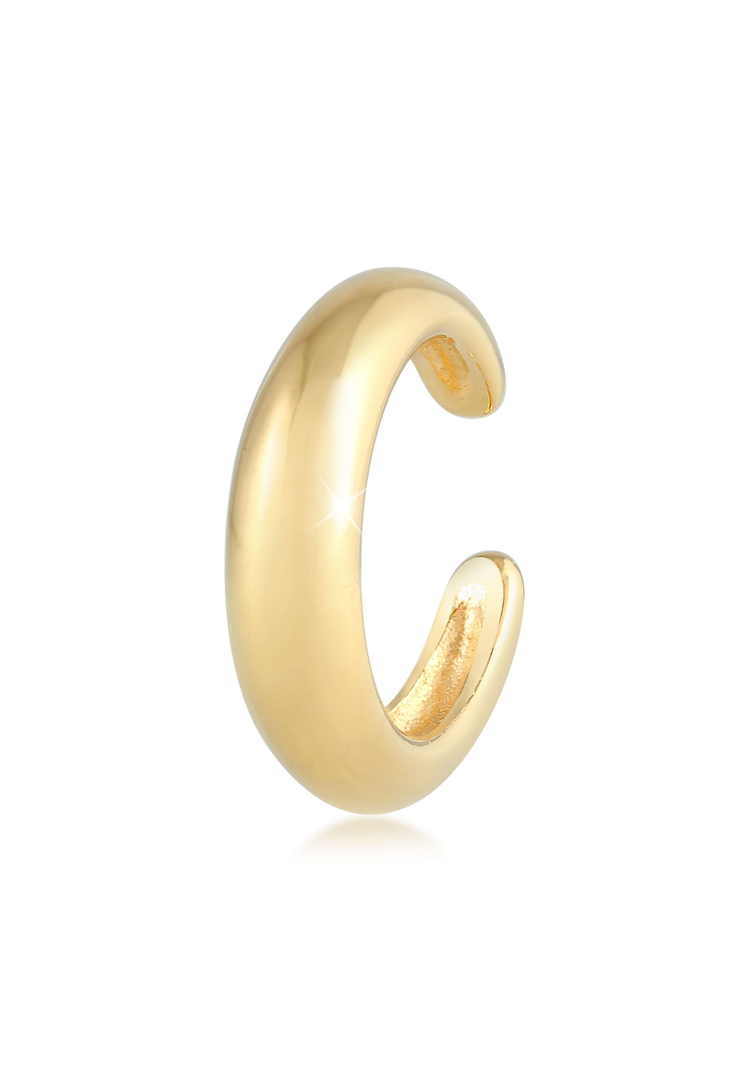 Elli Ohrklemme »Ohrringe Earcuff Single Markant Basic Look 925 Silber«