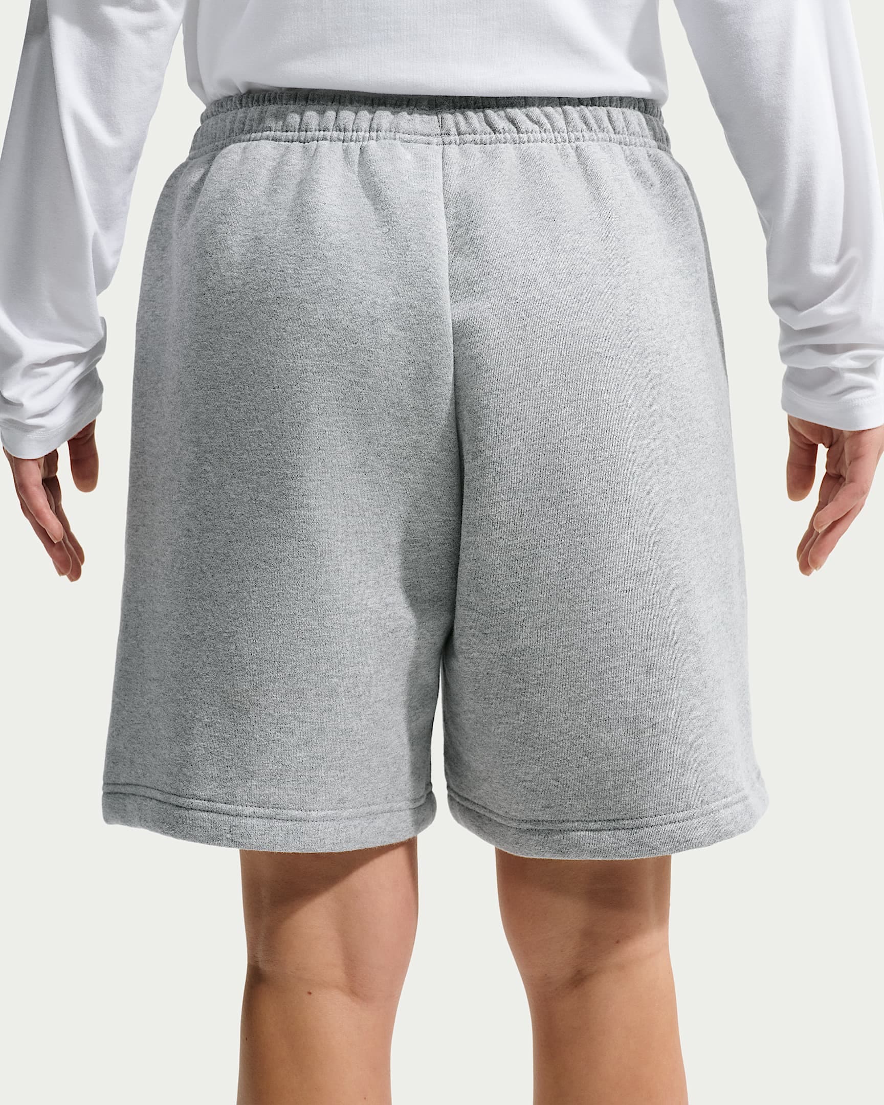 Nike Sportswear Shorts »W NK STDO FLC MW HR OS SHORT«  sportlicher Schnitt, aus Baumwolle und Polyester