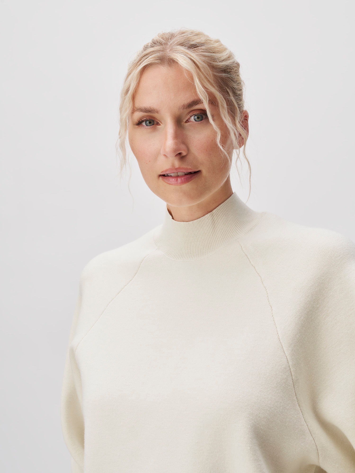 LeGer Strickpullover »Heather, LeGer by Lena Gercke«, Loose fit mit Rundhalsausschnitt