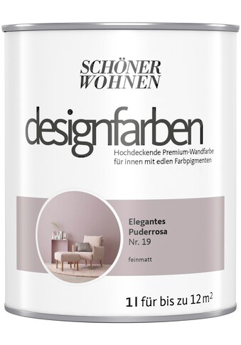 SCHÖNER WOHNEN-Kollektion Wand- und Deckenfarbe »Designfarben«, (1), 1 Liter,... kaufen