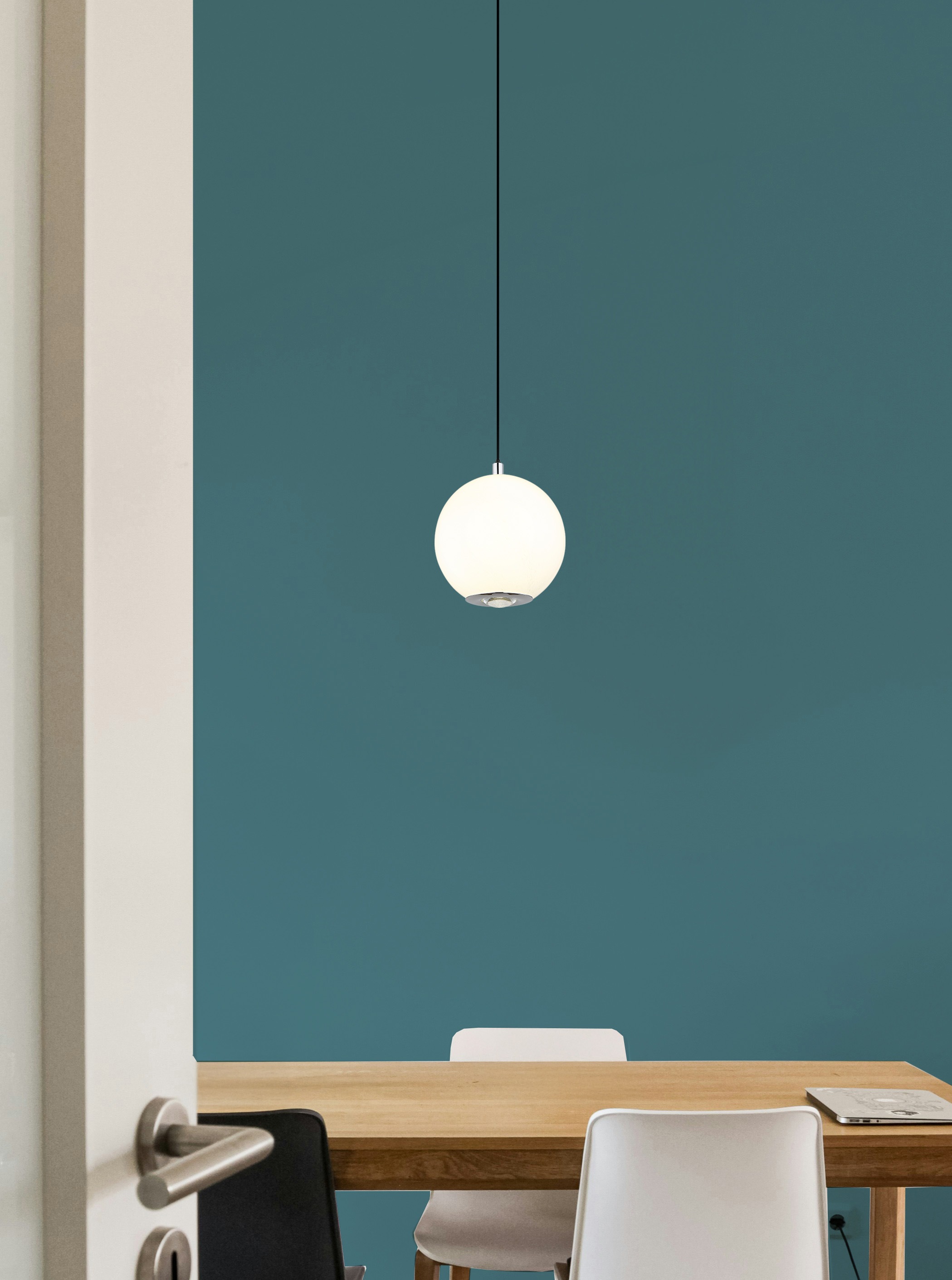 GLOBO LIGHTING Hängeleuchte »SIMMONS« LED-Modul 1 Stk. Warmweiß Hängelampe Esszimmer-Leuchte Esstischleuchte Wohnzimmer