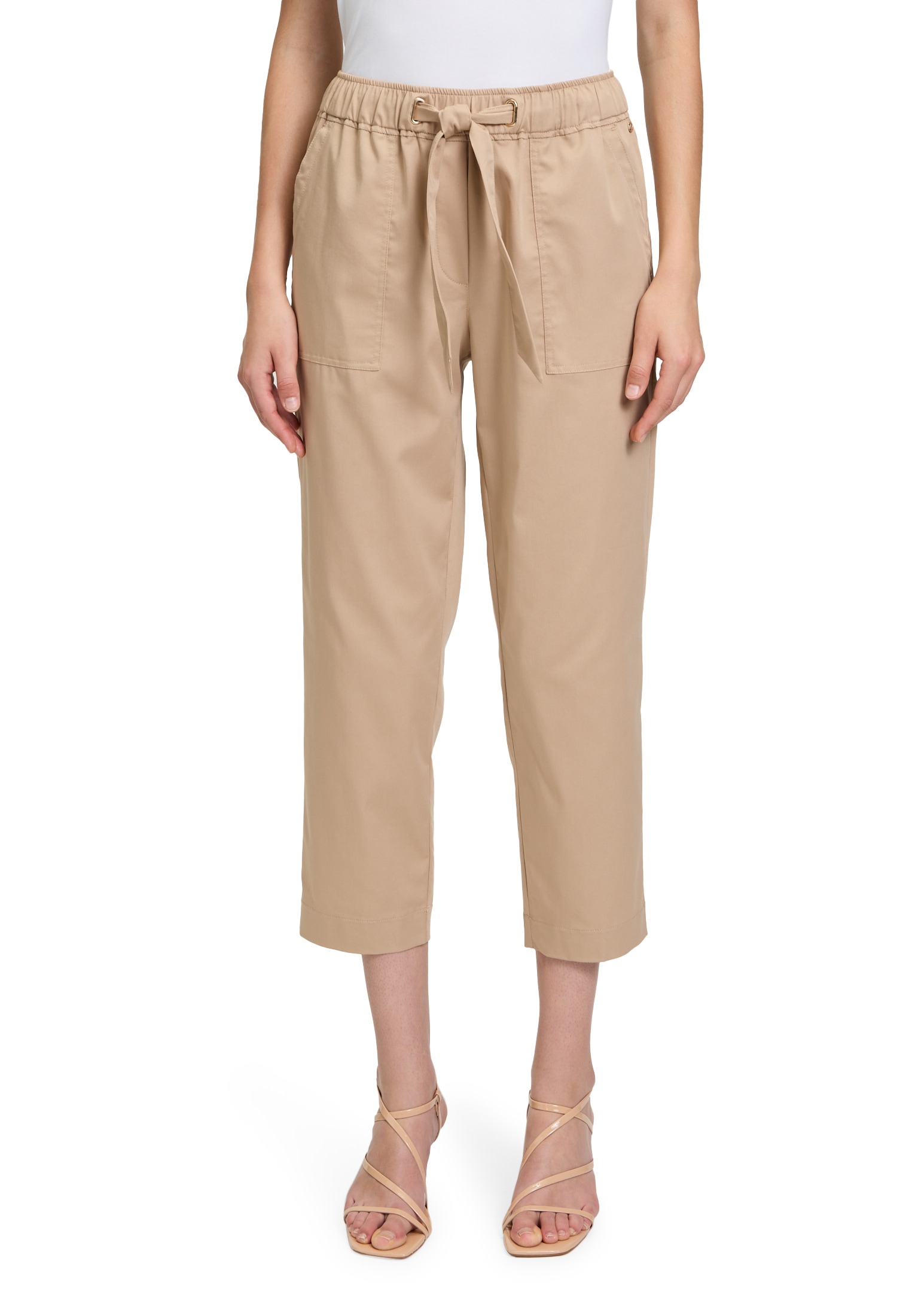 Betty&Co Stoffhose "Betty & Co Damen Casual-Hose mit elastischem Bund", Mat günstig online kaufen