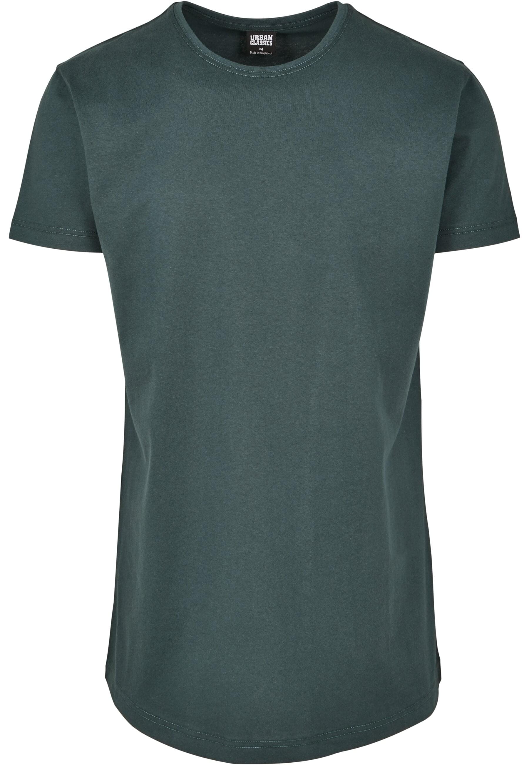 URBAN CLASSICS Kurzarmshirt "Urban Classics Herren Shaped Long Tee" 1 Stk. günstig online kaufen
