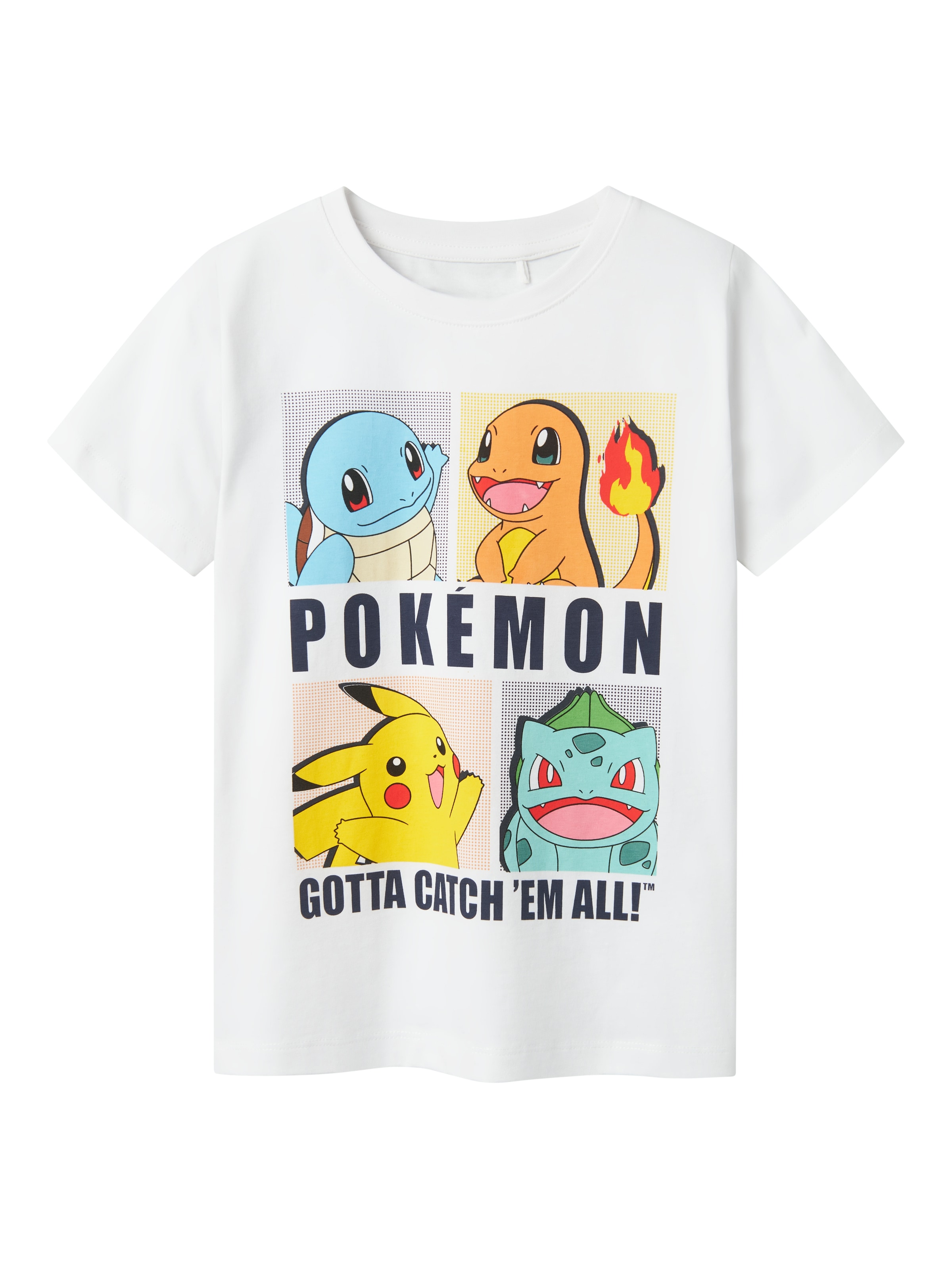 Name It T-Shirt »NKMDAZZ POKEMON NREG SS TOP BOX NOOS SKY«, mit großem Pokémon-Frontmotiv