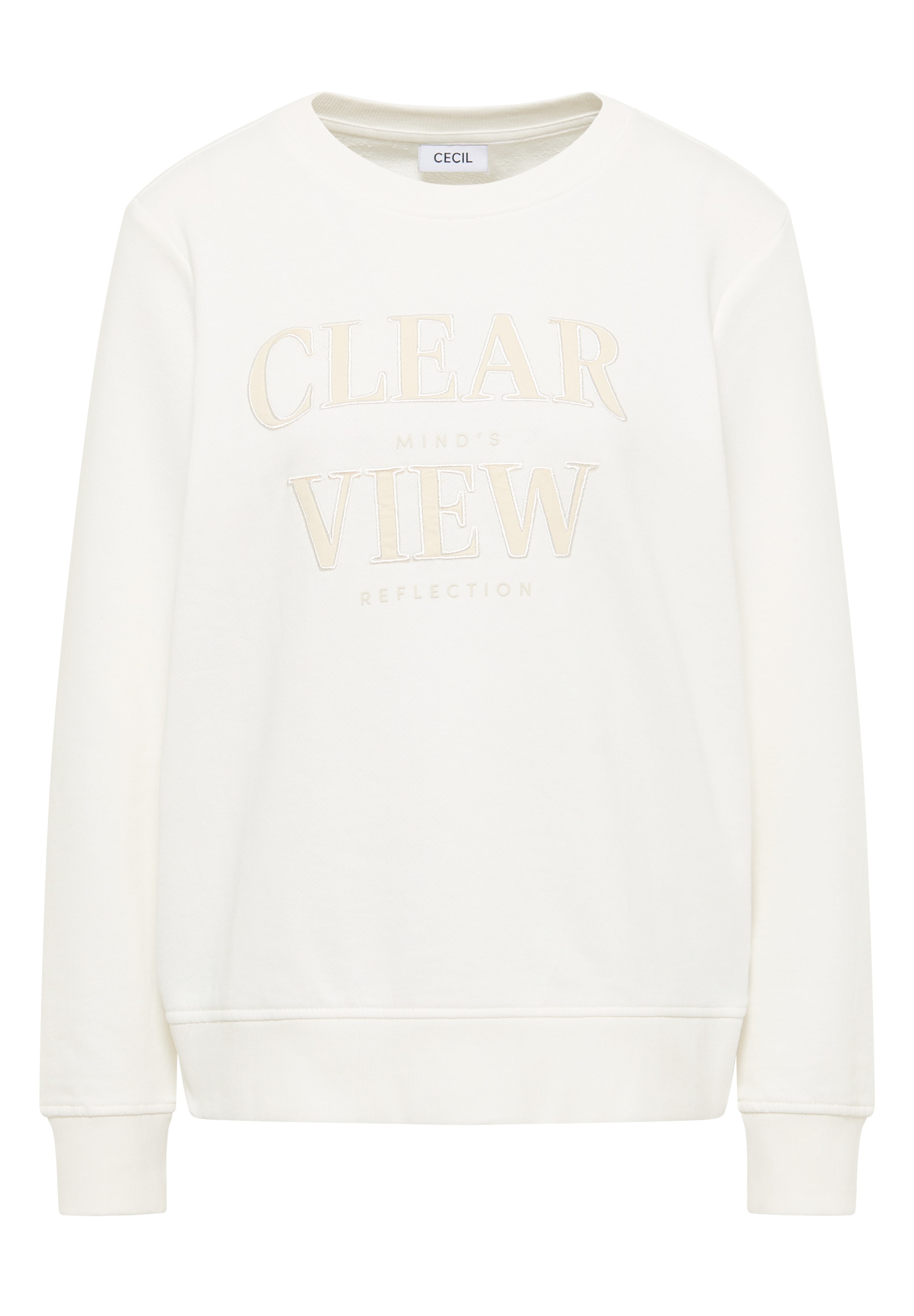 Cecil Sweatshirt, aus reiner Baumwolle