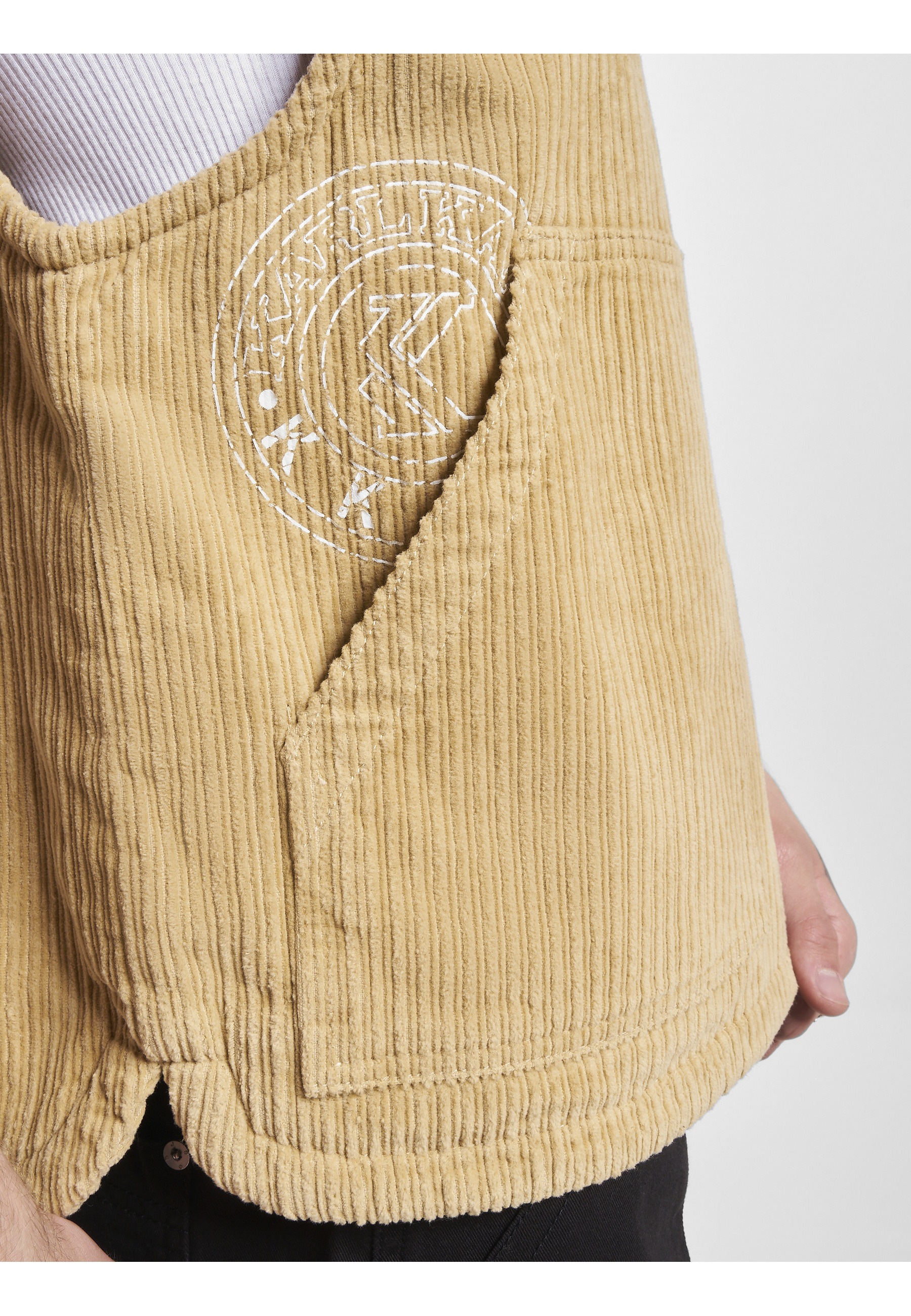 Karl Kani Steppweste »Karl Kani Herren KU233-006-1 KK Chest Signature Corduroy Vest« 1