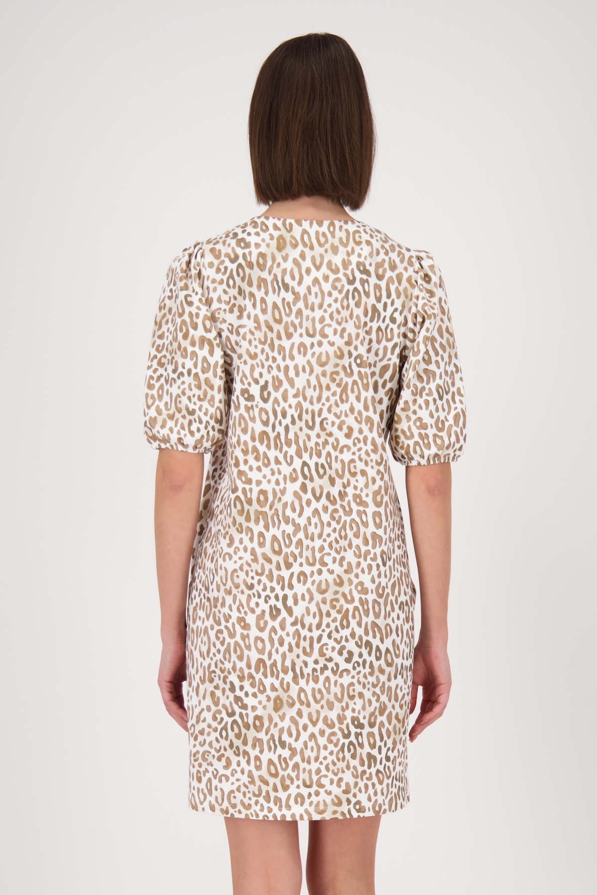Monari Sommerkleid »Kleid Leo allover«, Mit Rundhalsausschnitt