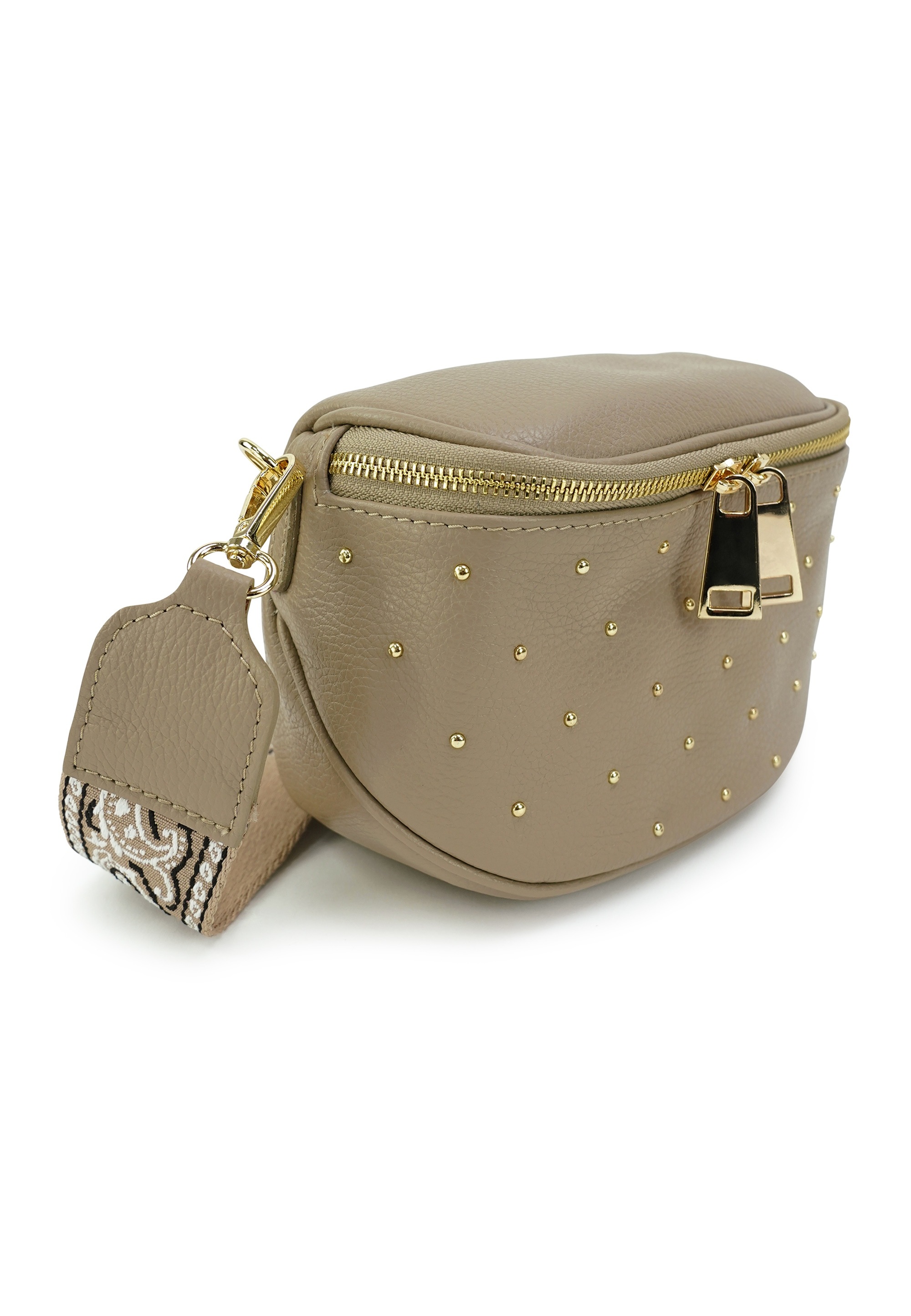 Harpa Schultertasche »LUCY« mit goldfarbenen Nieten
