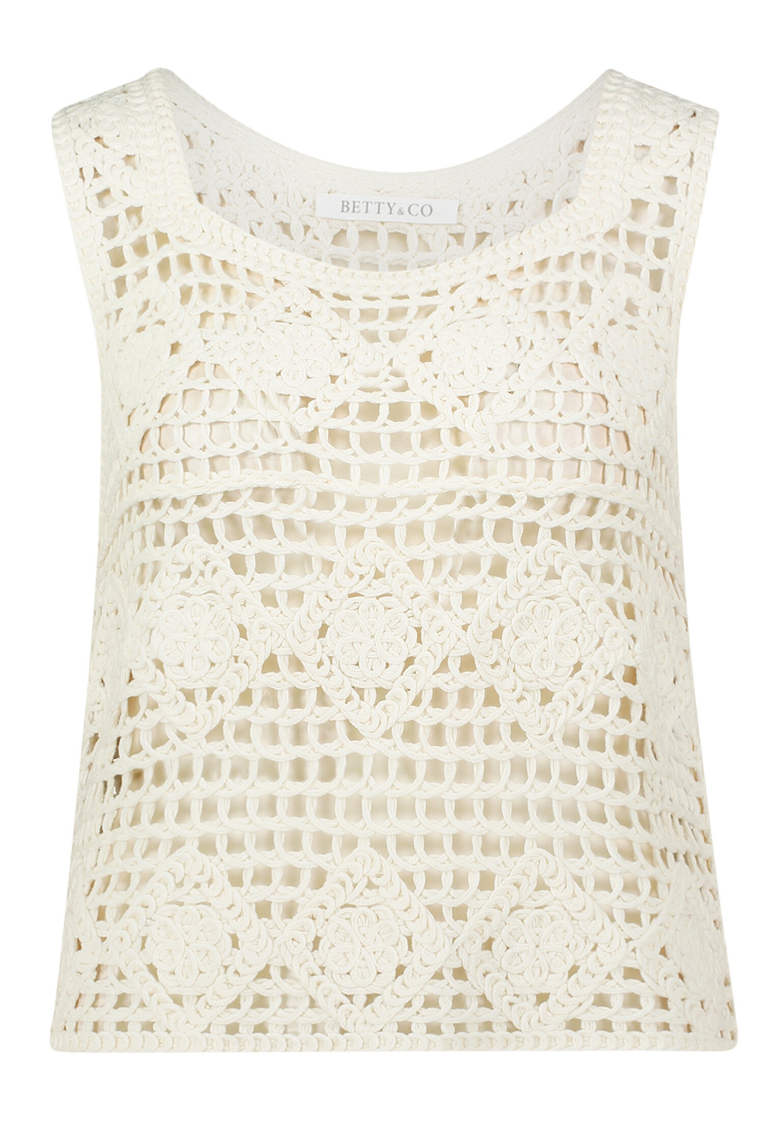 Betty&Co Stricktop »Damen mit Lochmuster«