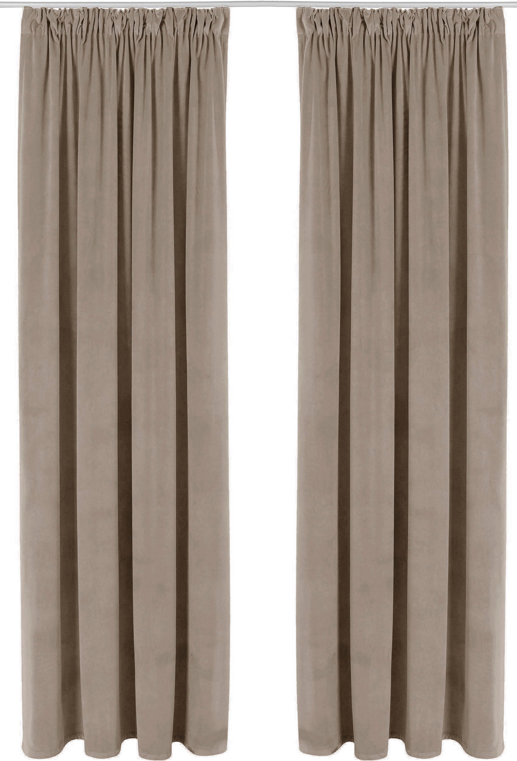 LeGer Home by Lena Gercke Vorhang "Samt Ladina" Multifunktionsband 1 Stk. t günstig online kaufen