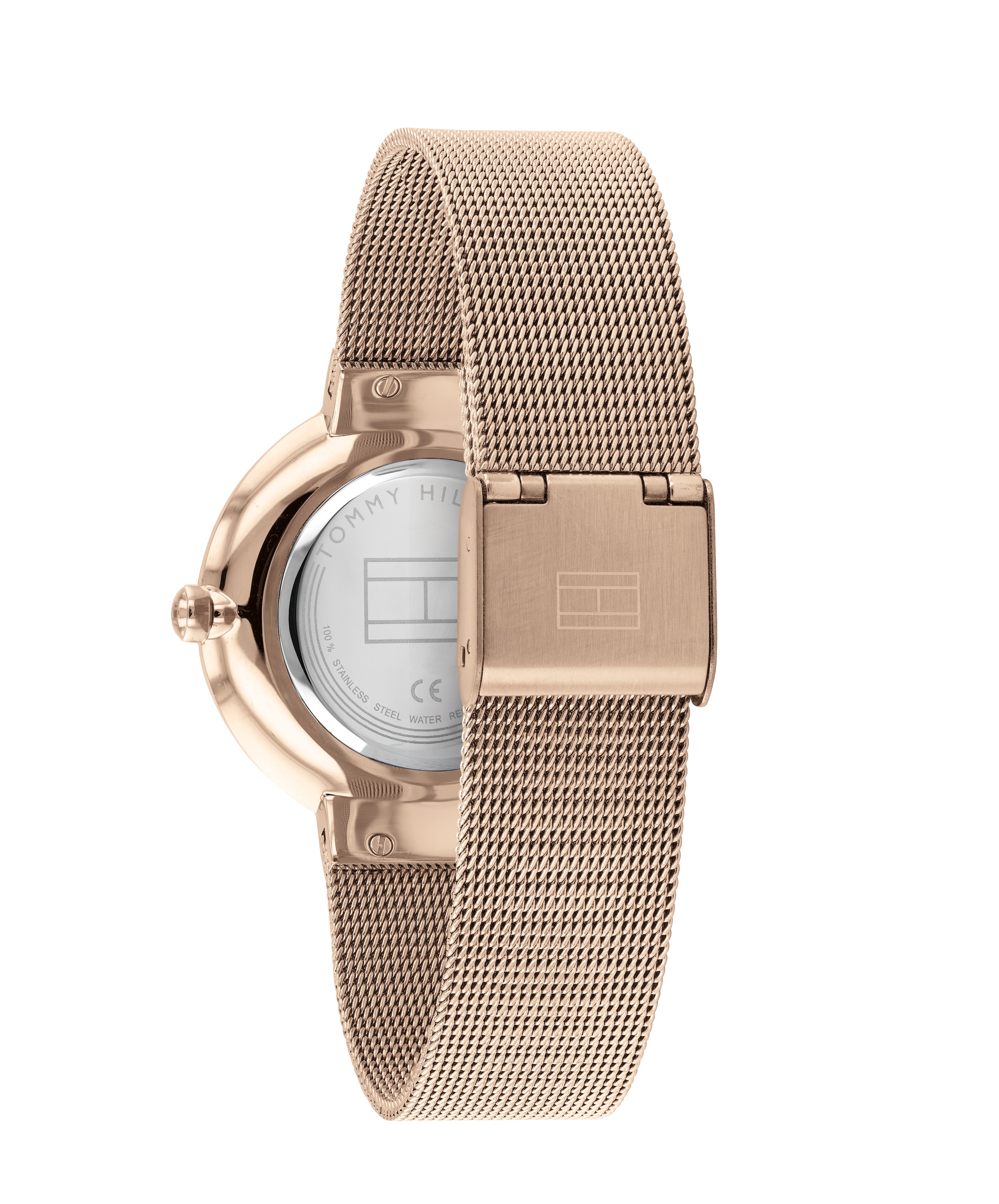 Tommy Hilfiger Quarzuhr »LIBERTY« Armbanduhr, Damenuhr, Edelstahlarmband, analog