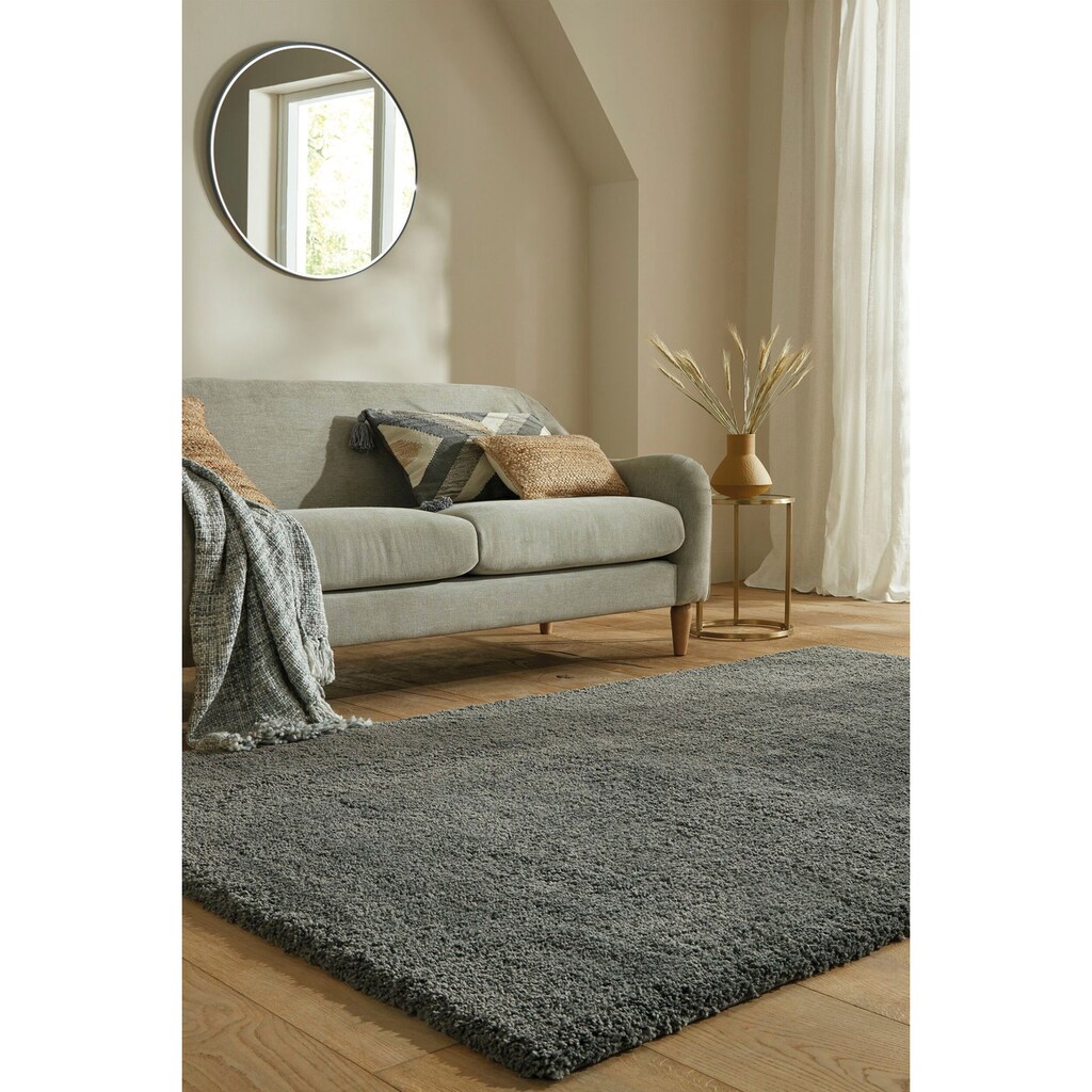 FLAIR RUGS Hochflor-Teppich »Feather«, rechteckig