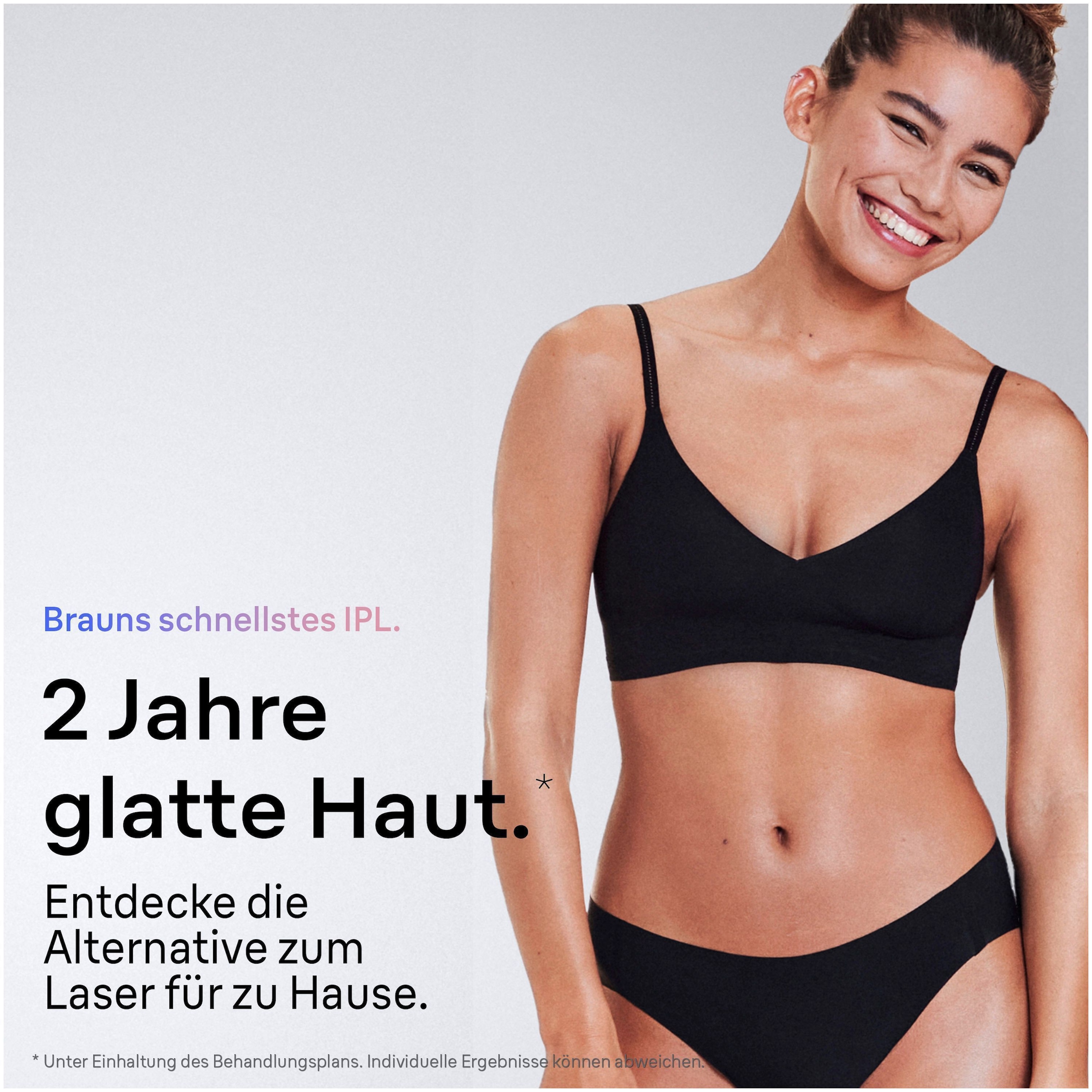 Braun IPL-Haarentferner »Smart Skin i·expert PL7249«, 3 Aufsätze für Gesicht & Körper, Venus Rasierer, Mini-Rasierer