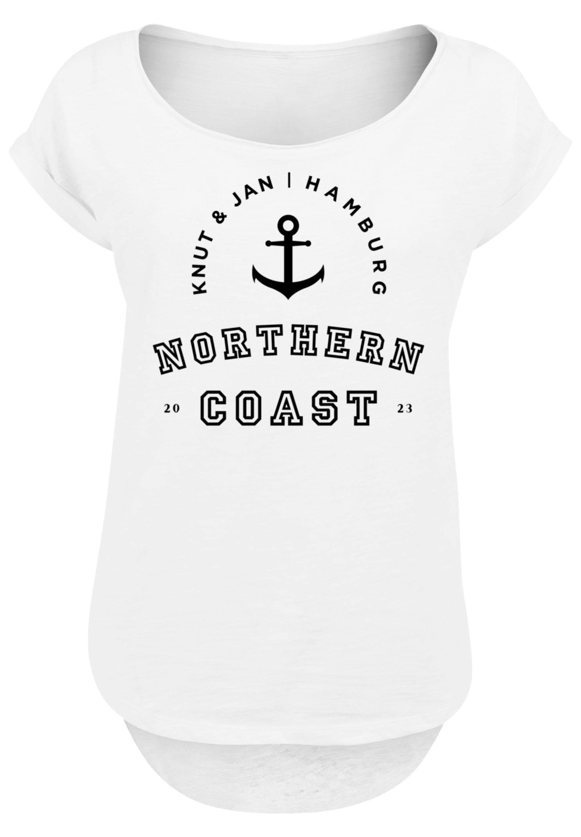 F4NT4STIC T-Shirt "Northern Coast Nordsee Knut & Jan Hamburg", Print günstig online kaufen