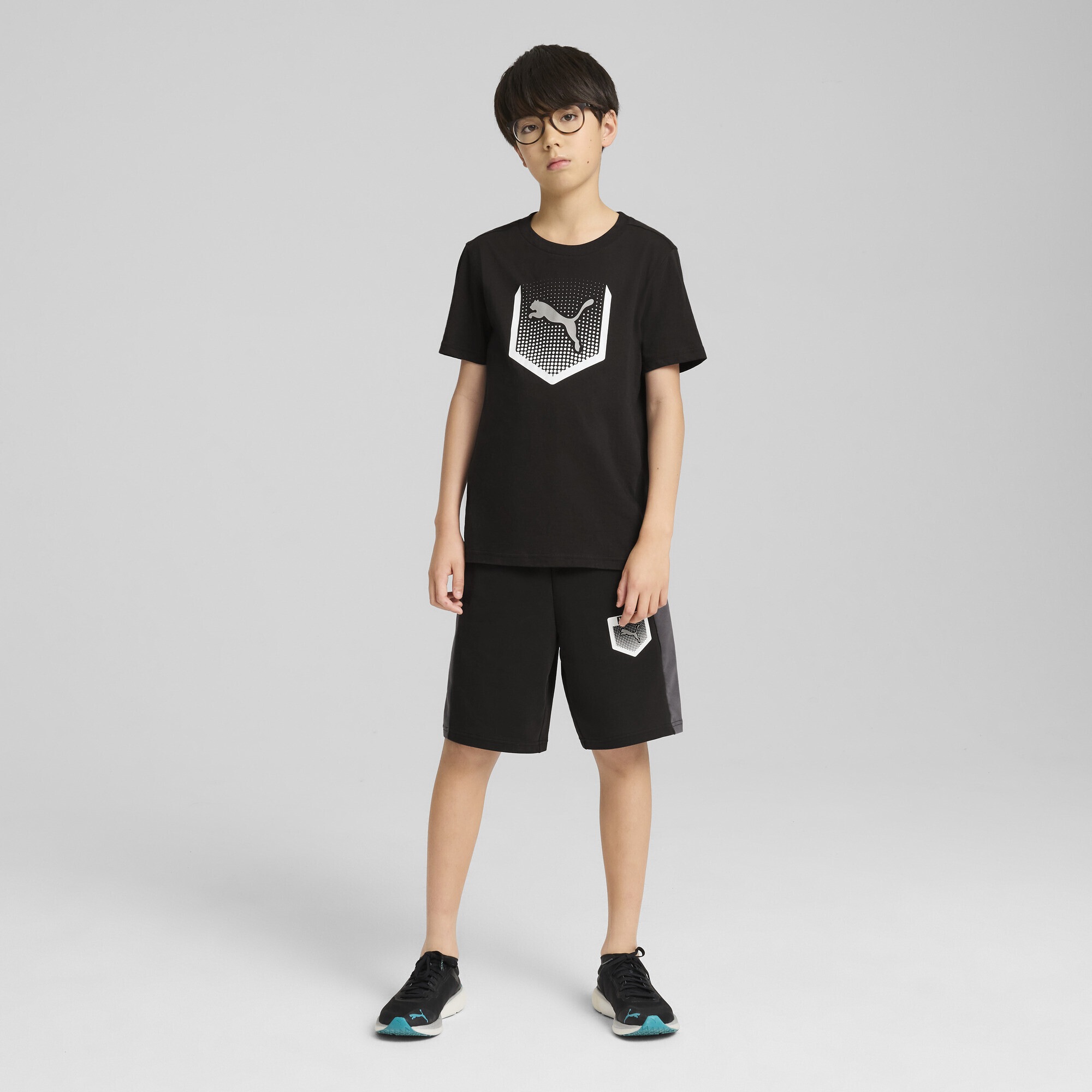 PUMA Sporthose »Active Sports Graphic Sweat-Shorts Jungen«