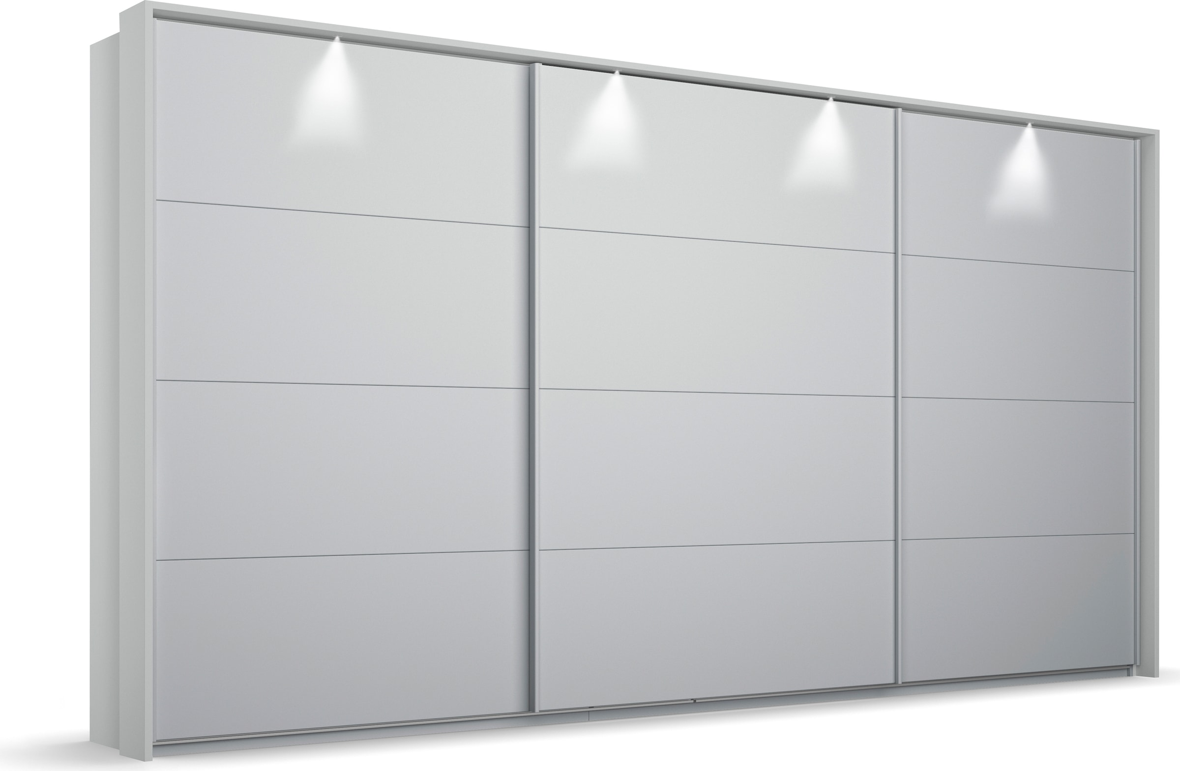 OTTO home Kleiderschrank "Mehrzweckschrank Aktenschrank Möbel Mietswohnung Schlafzimmer OTELI" Breiten 211/278/323/368 cm Höhen 214/233 cm, inkl. Passepartout optional mit Beleuchtung MADE IN GERMANY