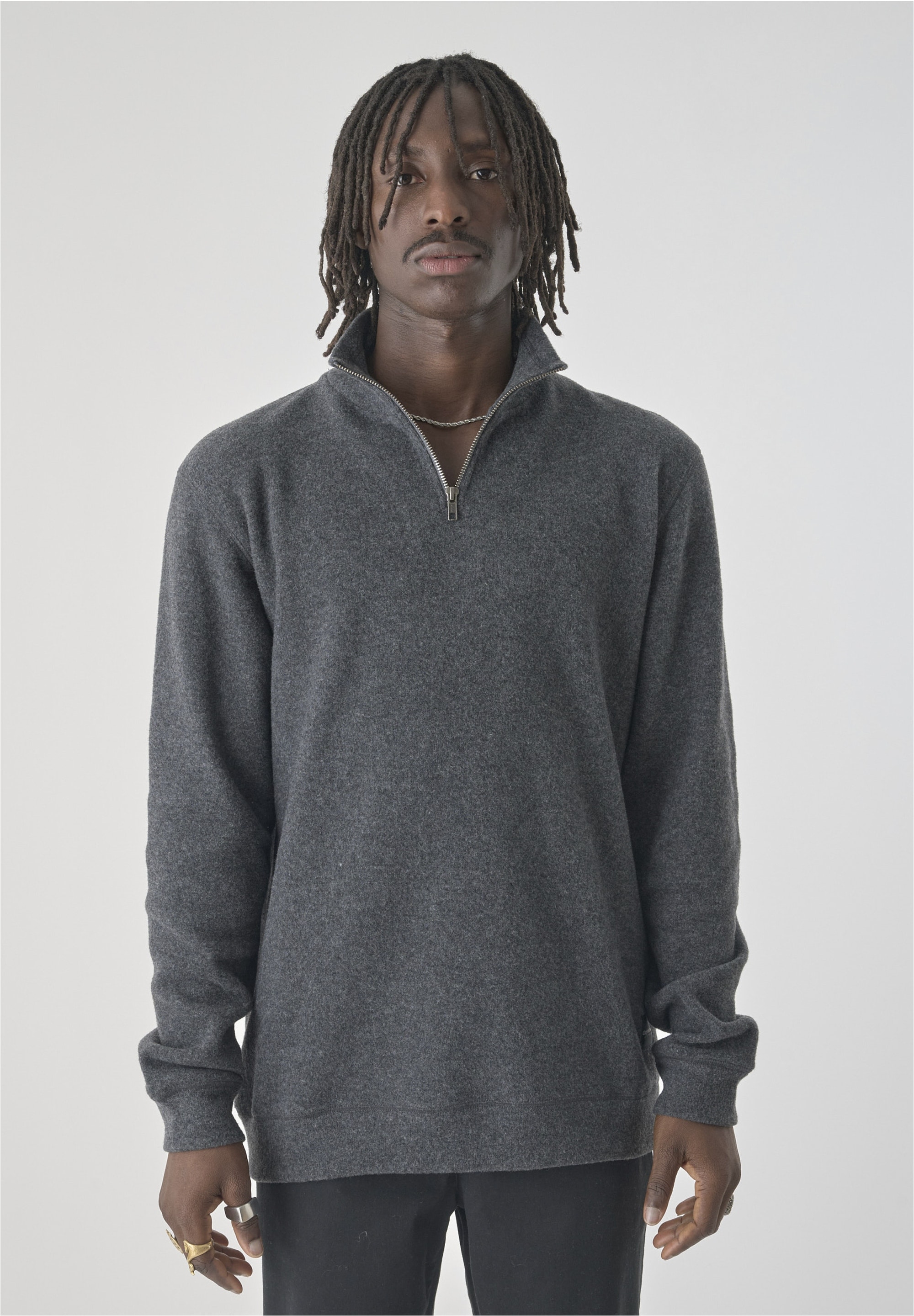 Cleptomanicx Strickpullover "Noitch", mit gebondeter Jersey-Innenseite günstig online kaufen