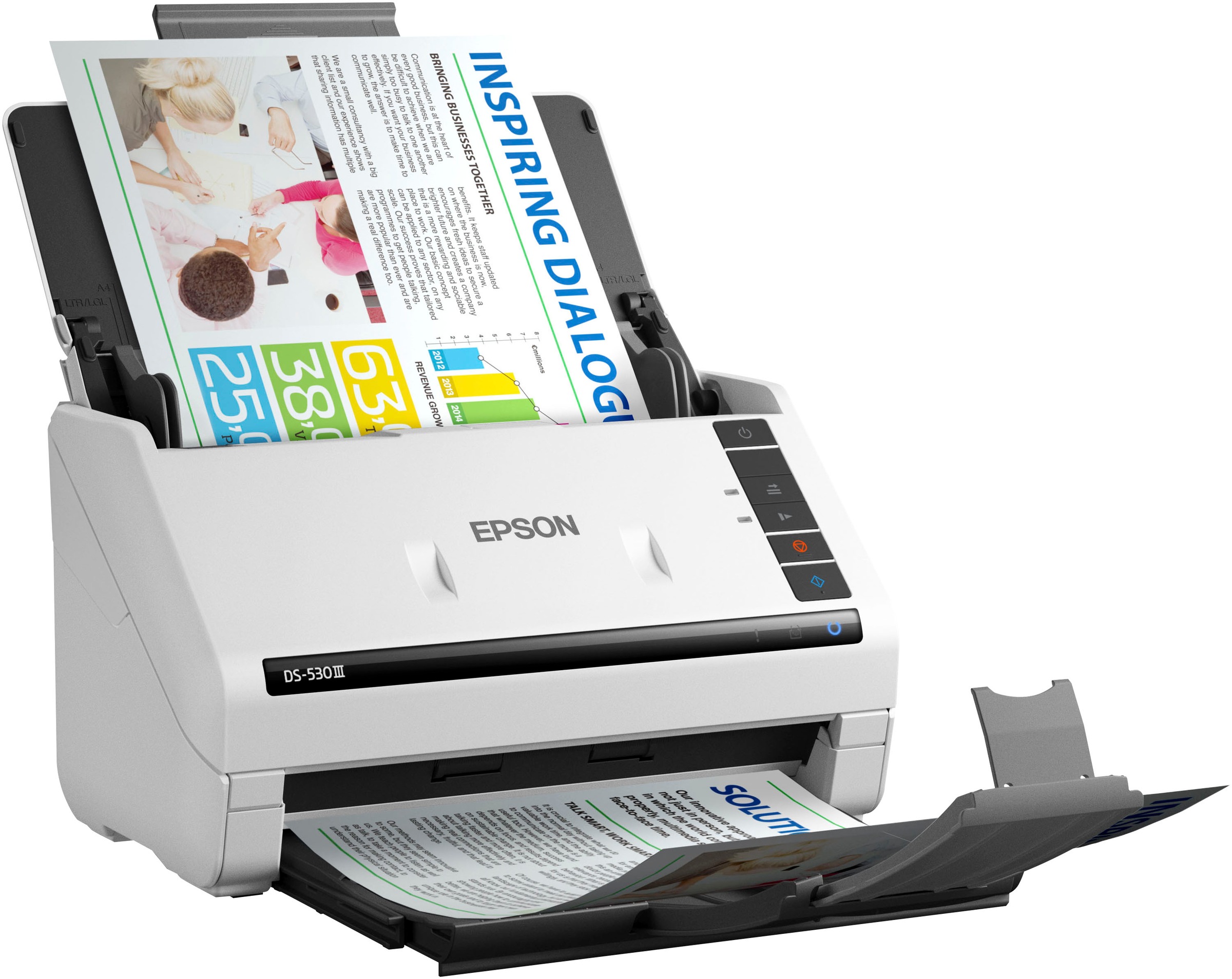 Epson Multifunktionsdrucker »EPSON WorkForce DS-530III scanner«